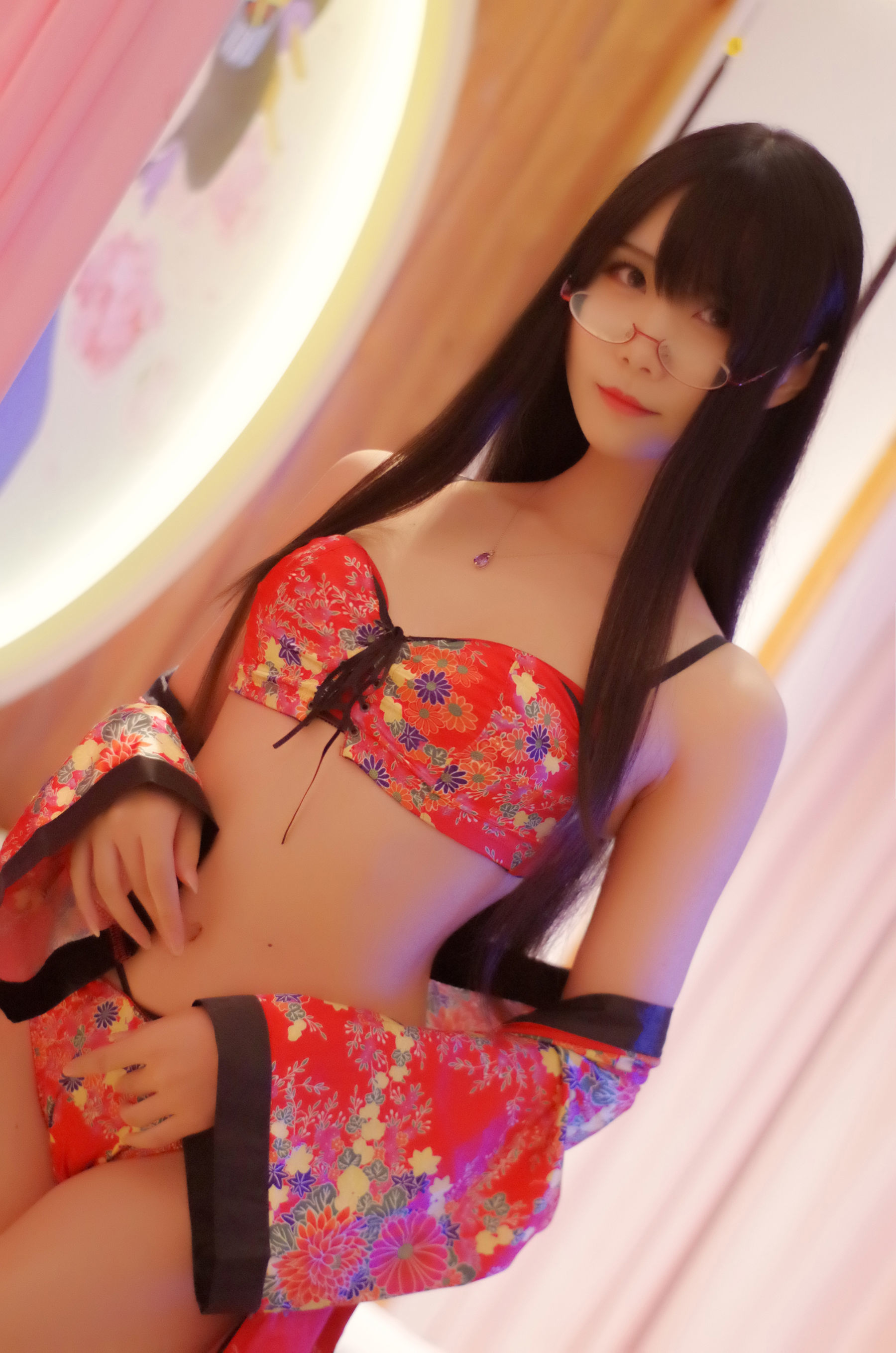 动漫博主曉美媽 浴衣 [35P]