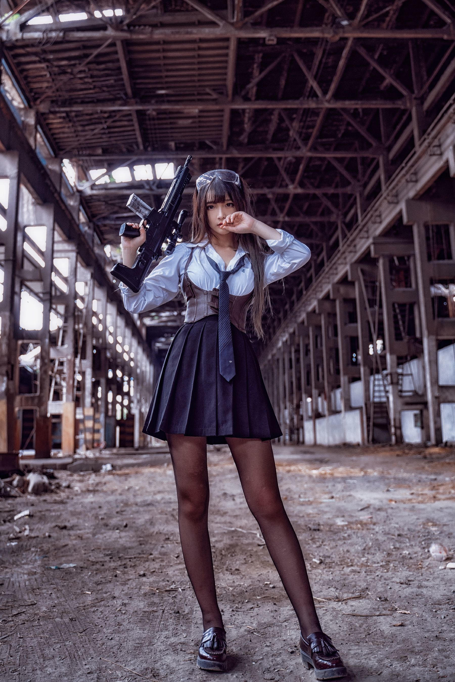 二次元美女古川kagura – 武装JK [29P]