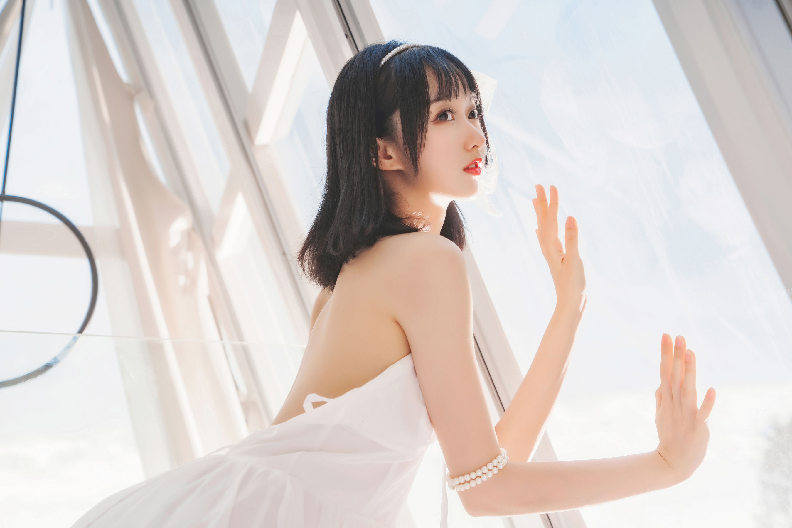 萌系小姐姐木绵绵OwO – 水波温柔 [24P]