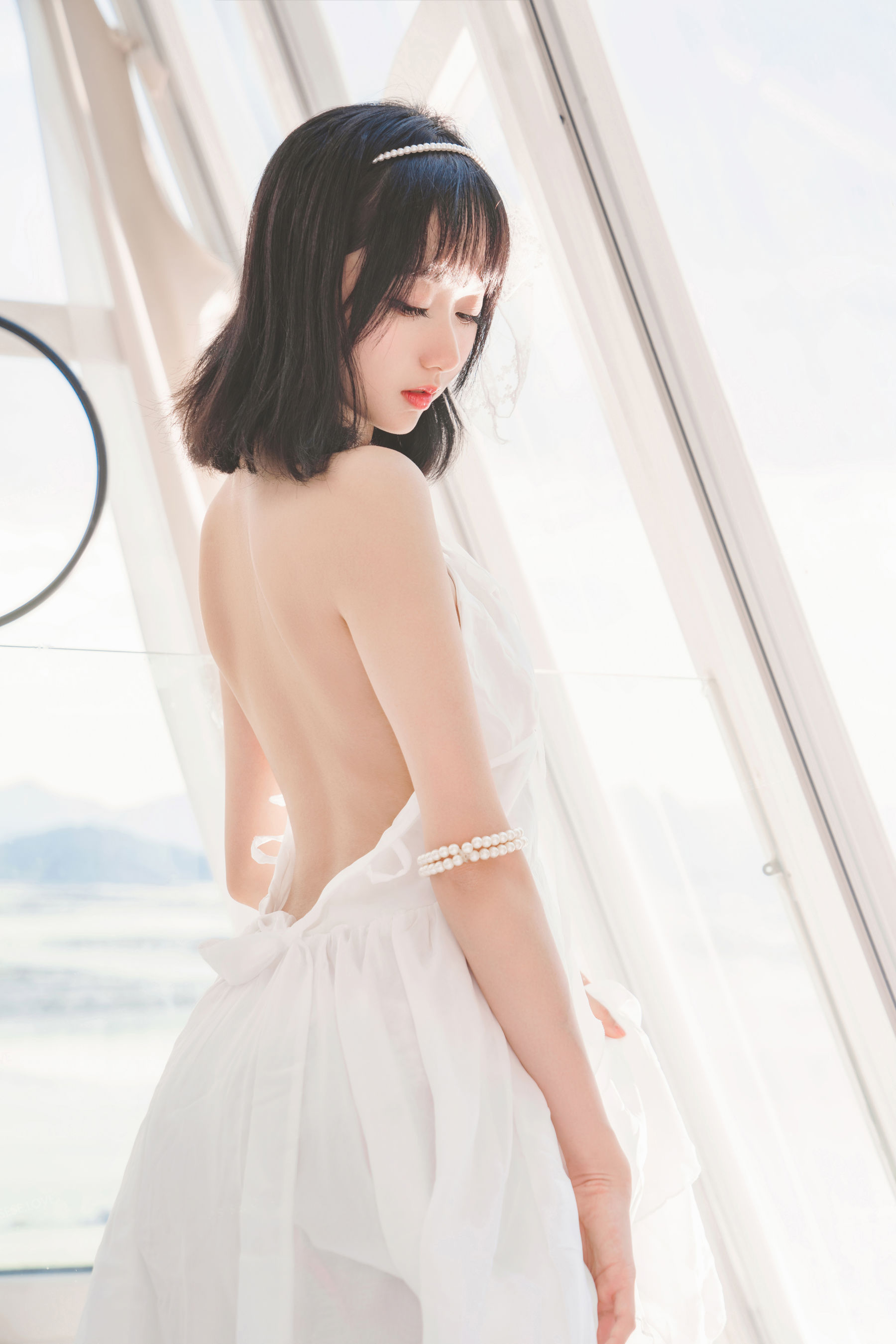 萌系小姐姐木绵绵OwO – 水波温柔 [24P]