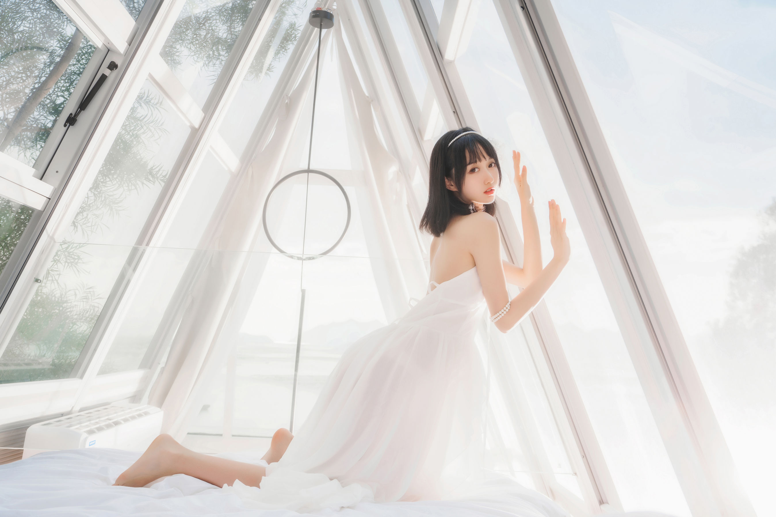 萌系小姐姐木绵绵OwO – 水波温柔 [24P]