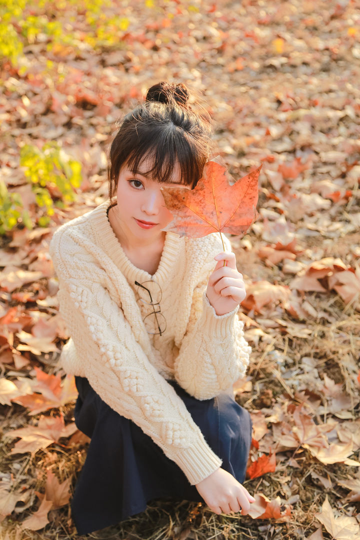 可爱妹子Fushii_海堂 – 秋日女友 [31P]