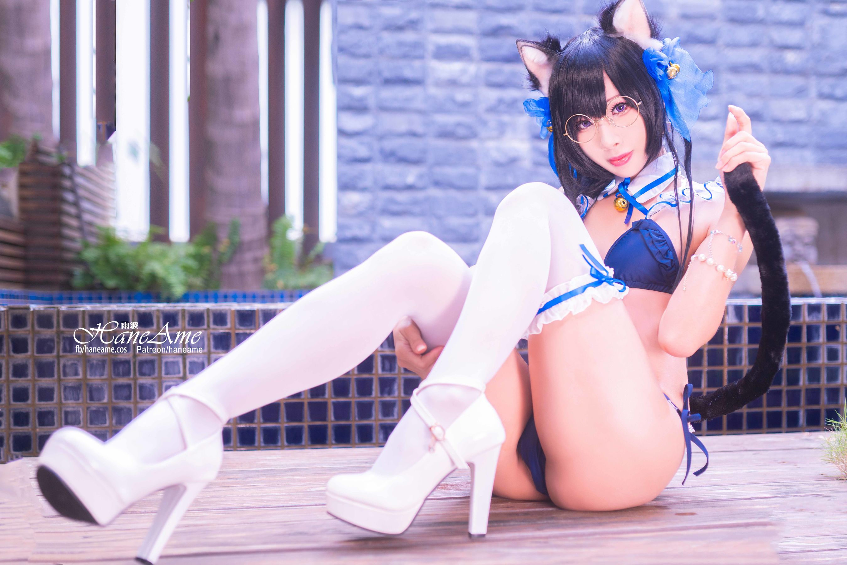 雨波_HaneAme 兽耳少女 Natsumi [25P]