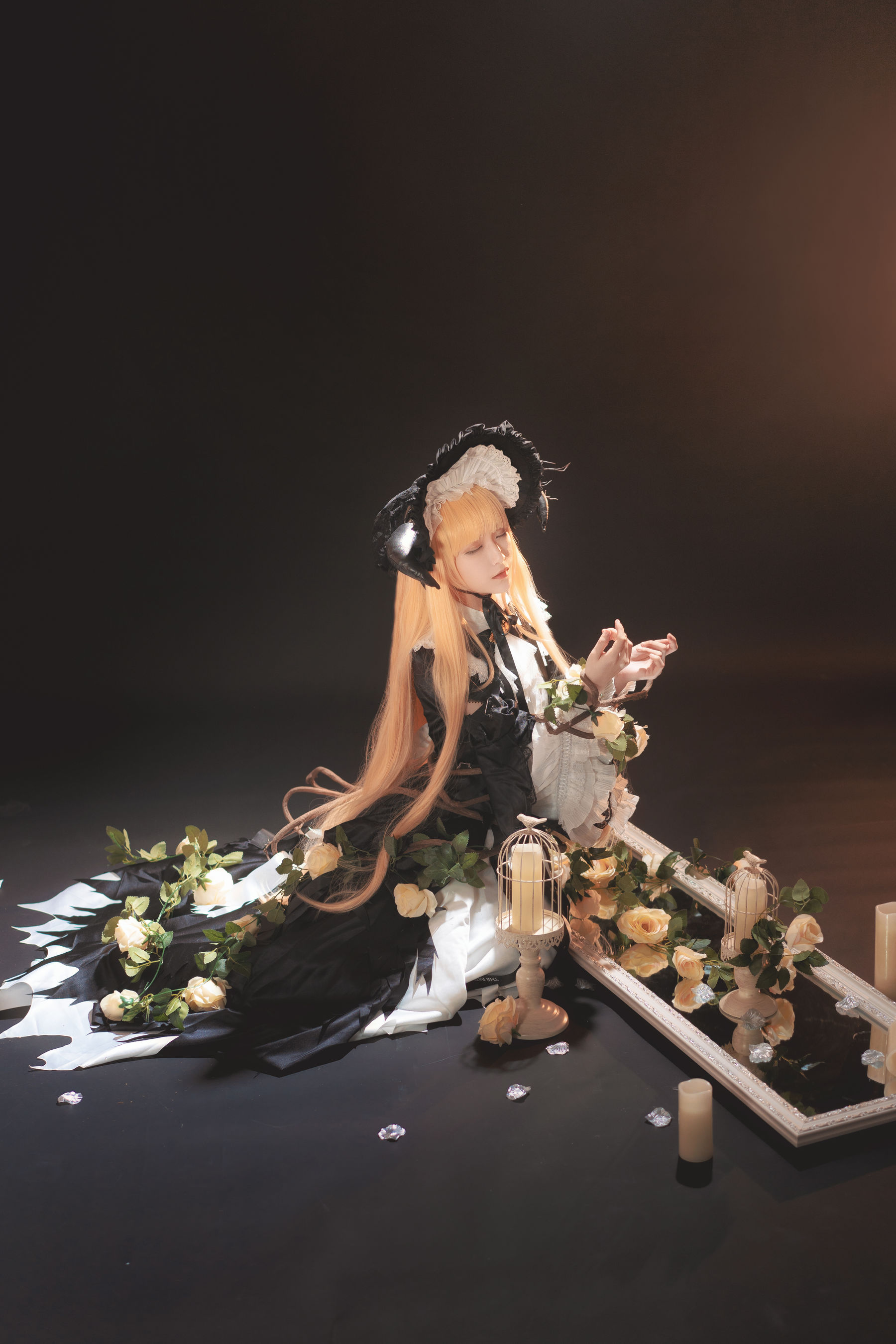 [Cosplay写真] 动漫博主铁板烧鬼舞w – 夜莺 [17P]