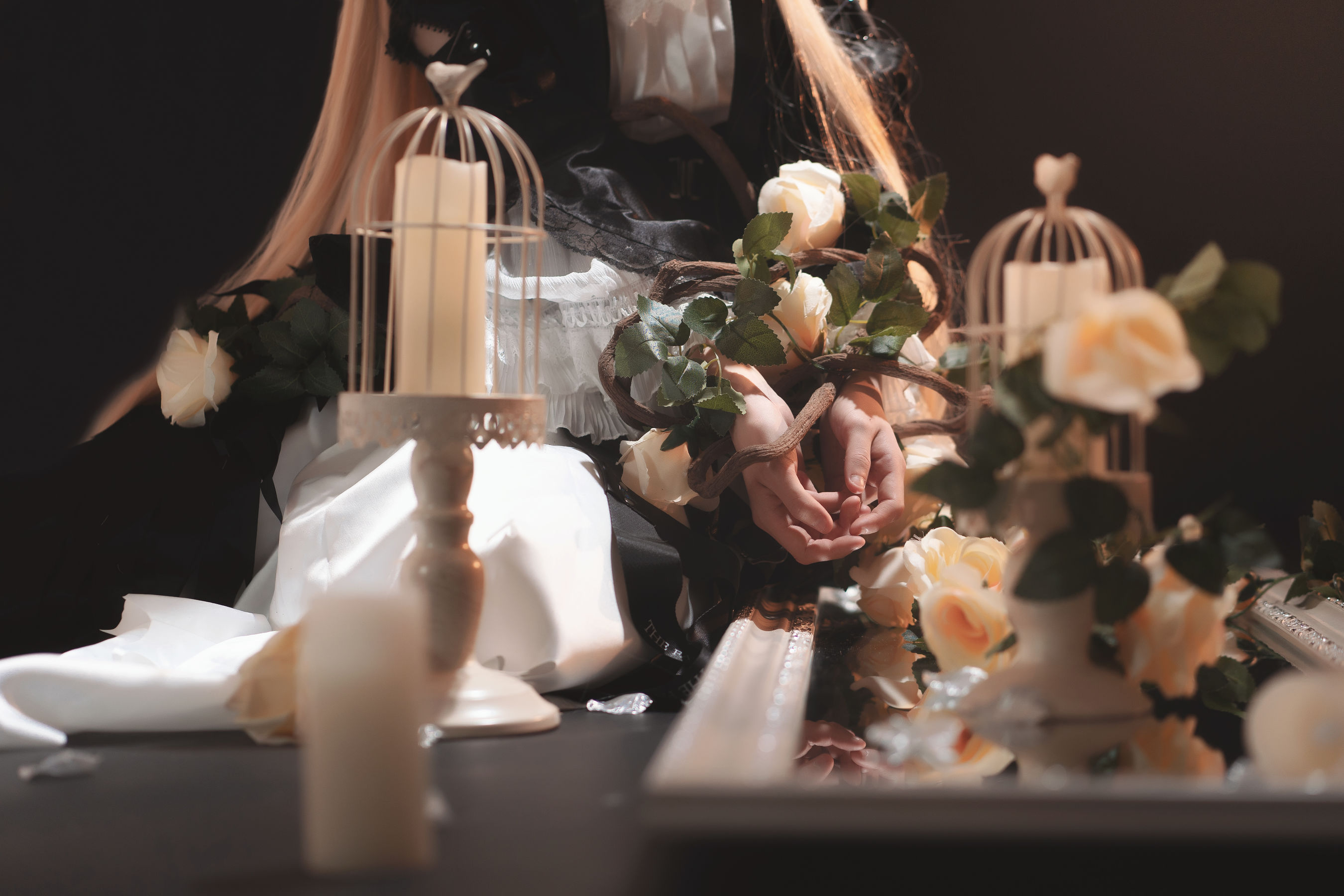 [Cosplay写真] 动漫博主铁板烧鬼舞w – 夜莺 [17P]