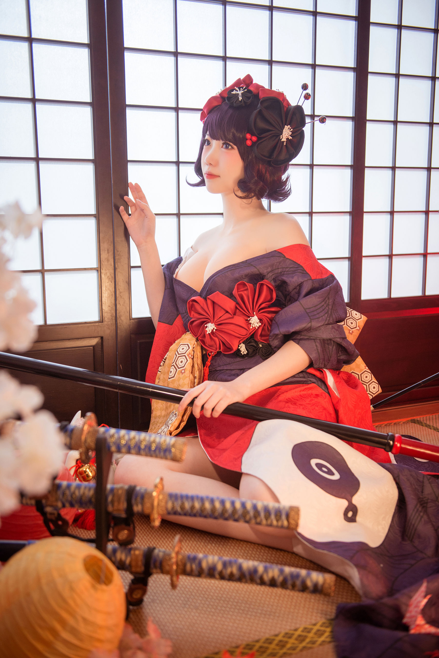 大胸萌妹妖少you1 – 葛饰北斋 [9P]