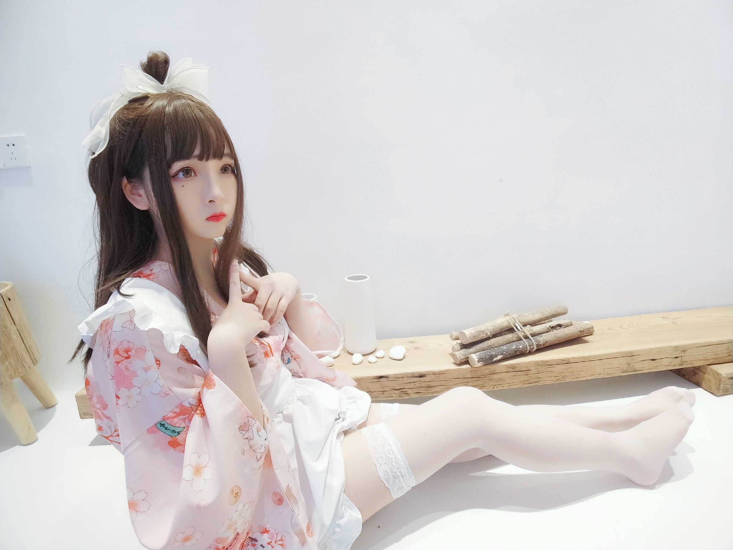 二次元美女古川kagura 浴衣女仆 [13P]