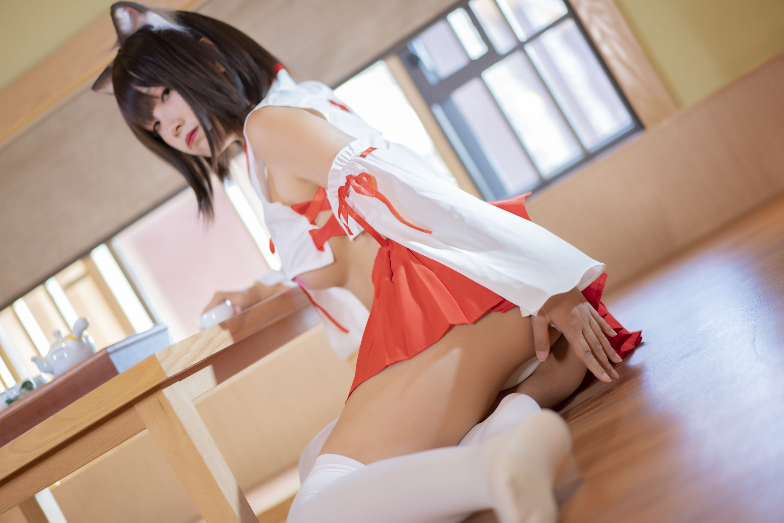 Neko-薇薇 – 巫女 [31P]