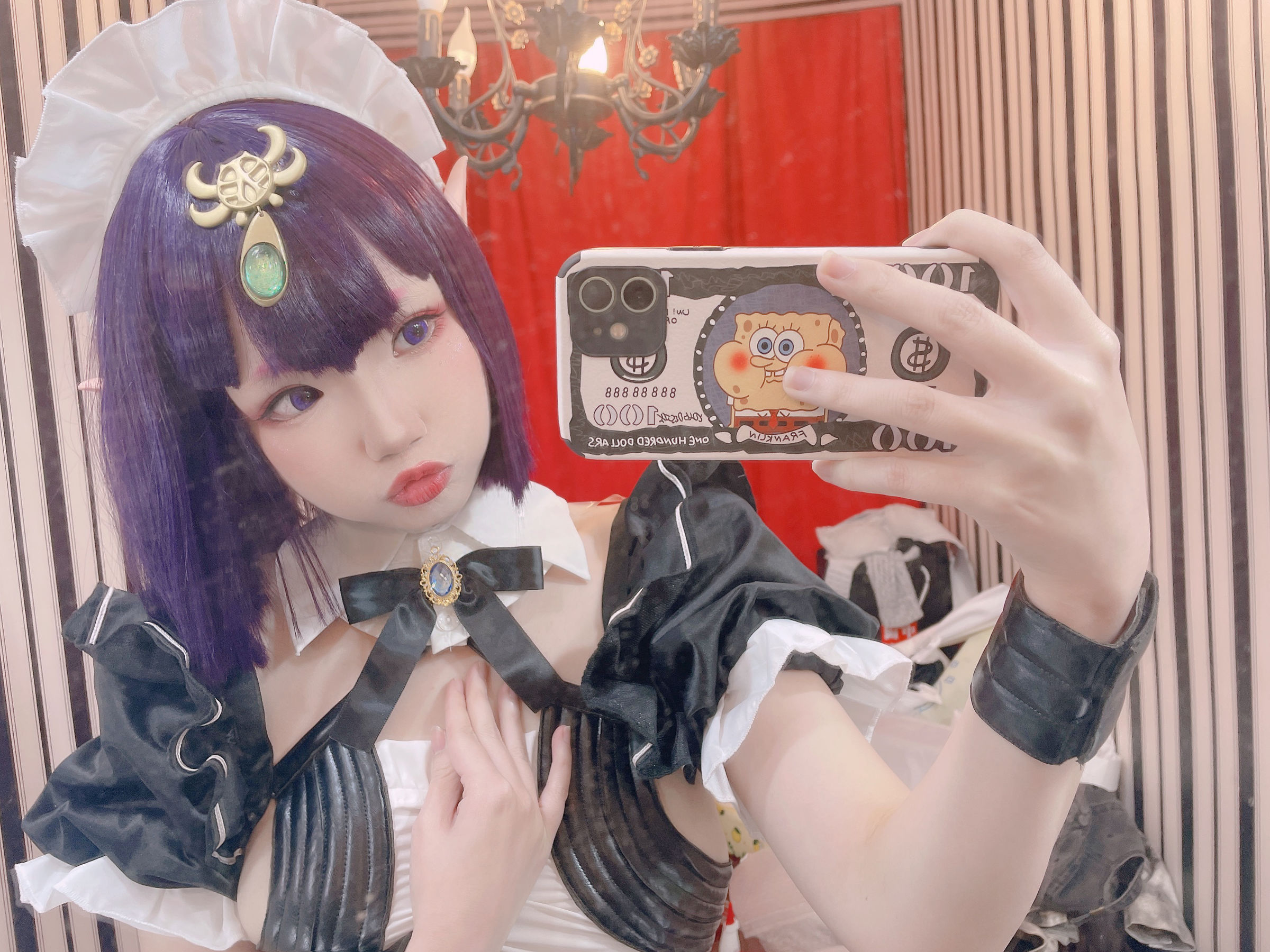 Cos小姐姐雪琪 – 酒吞童子女仆 [62P]