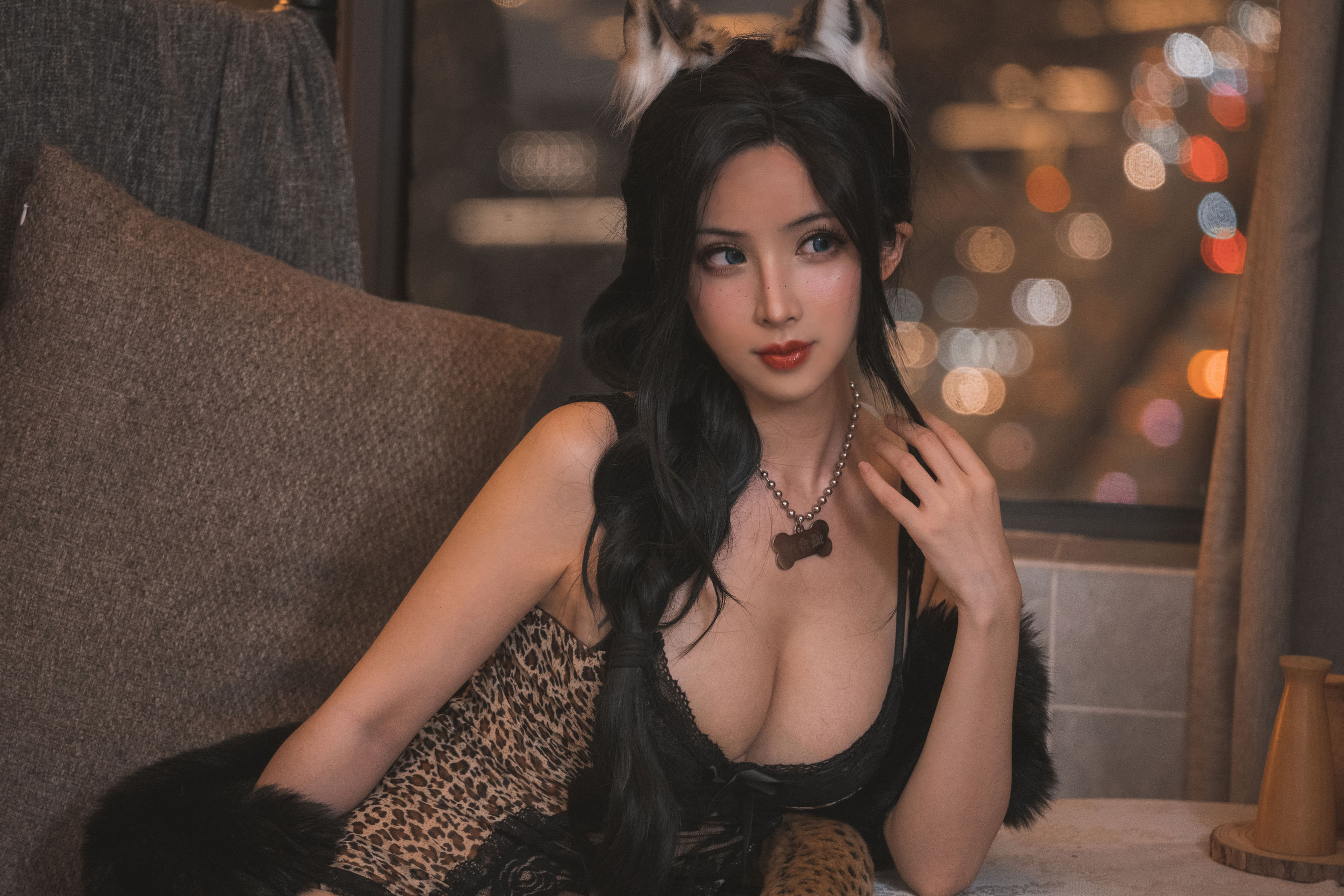 COS福利rioko凉凉子 – 豹子女士的秘密约会 [25P]