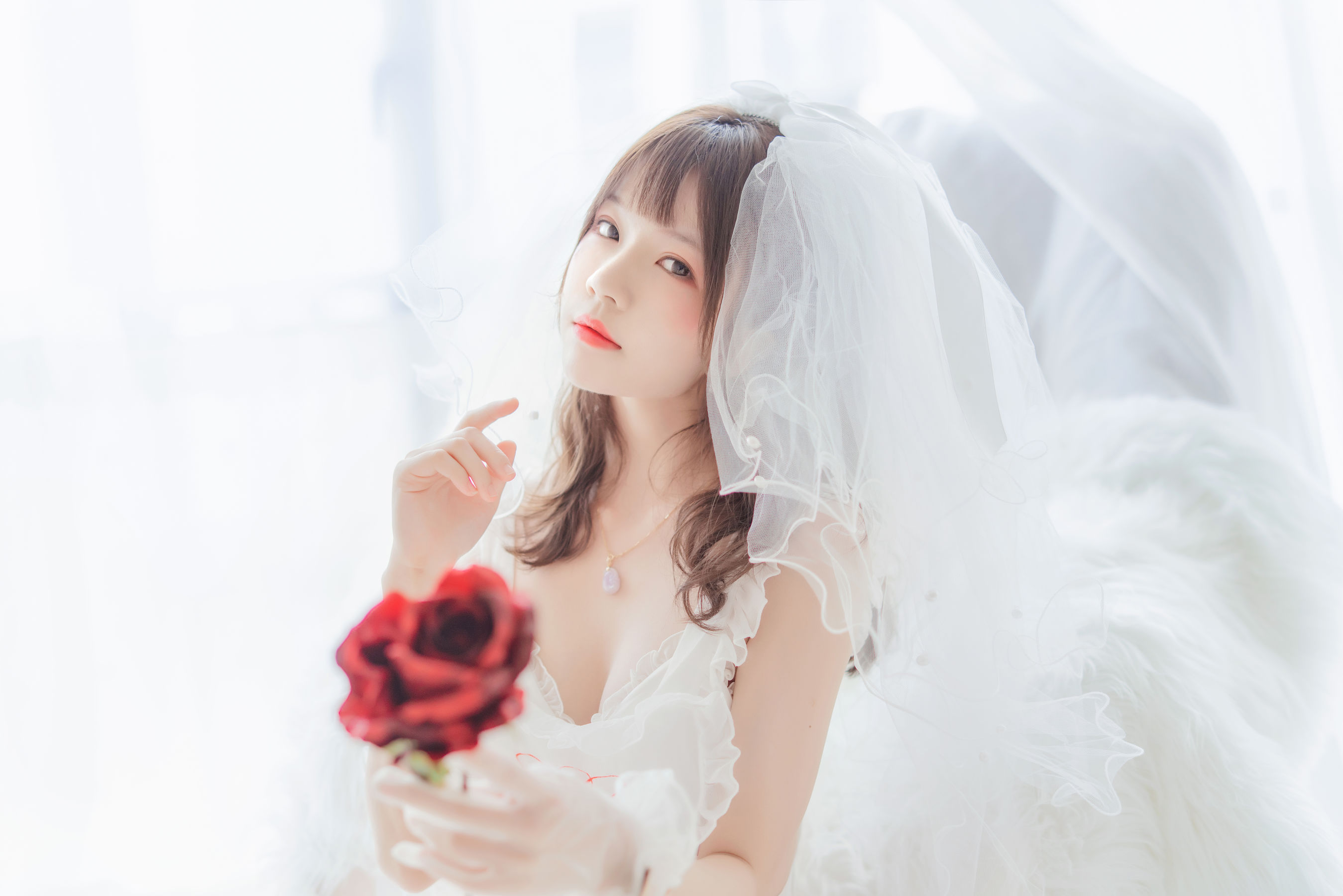 桜桃喵 轻纱02 [34P]