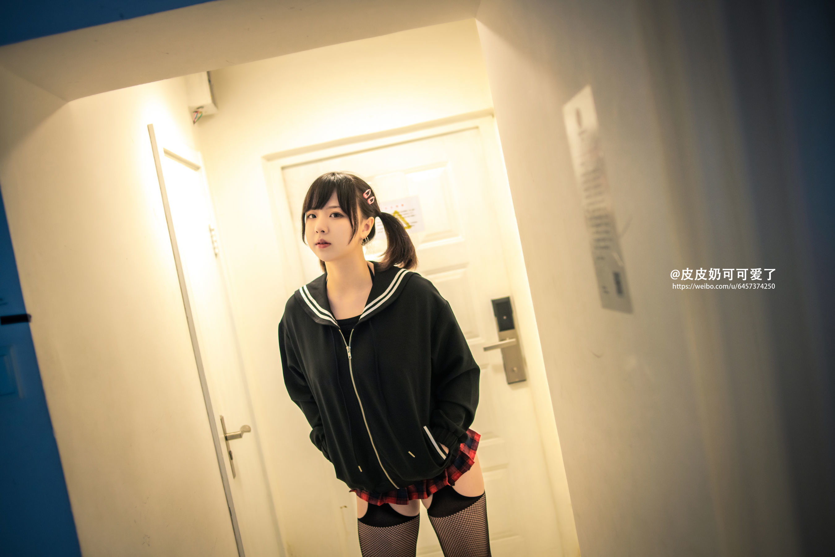 皮皮奶可可爱了啦 黑网袜 [50P]