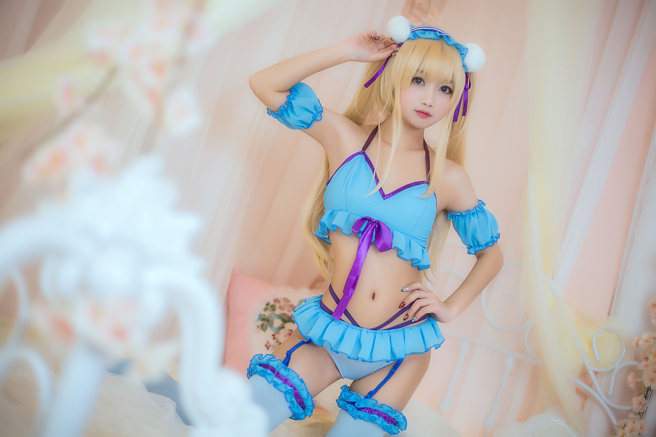 白嫩美少女鬼畜瑶 睡衣 [14P]