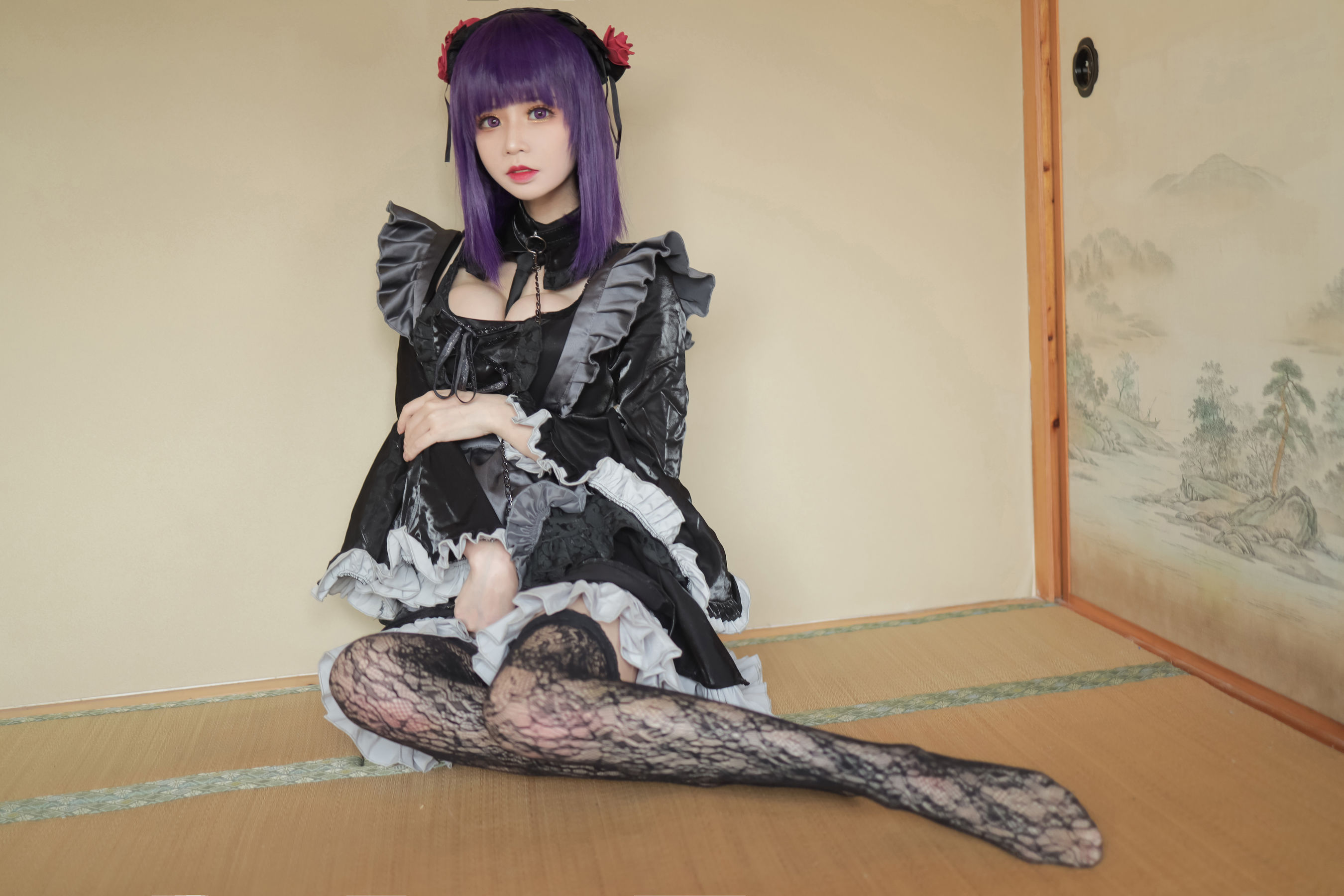 动漫博主爱老师_PhD – 喜多川海梦 洛丽塔 [13P]