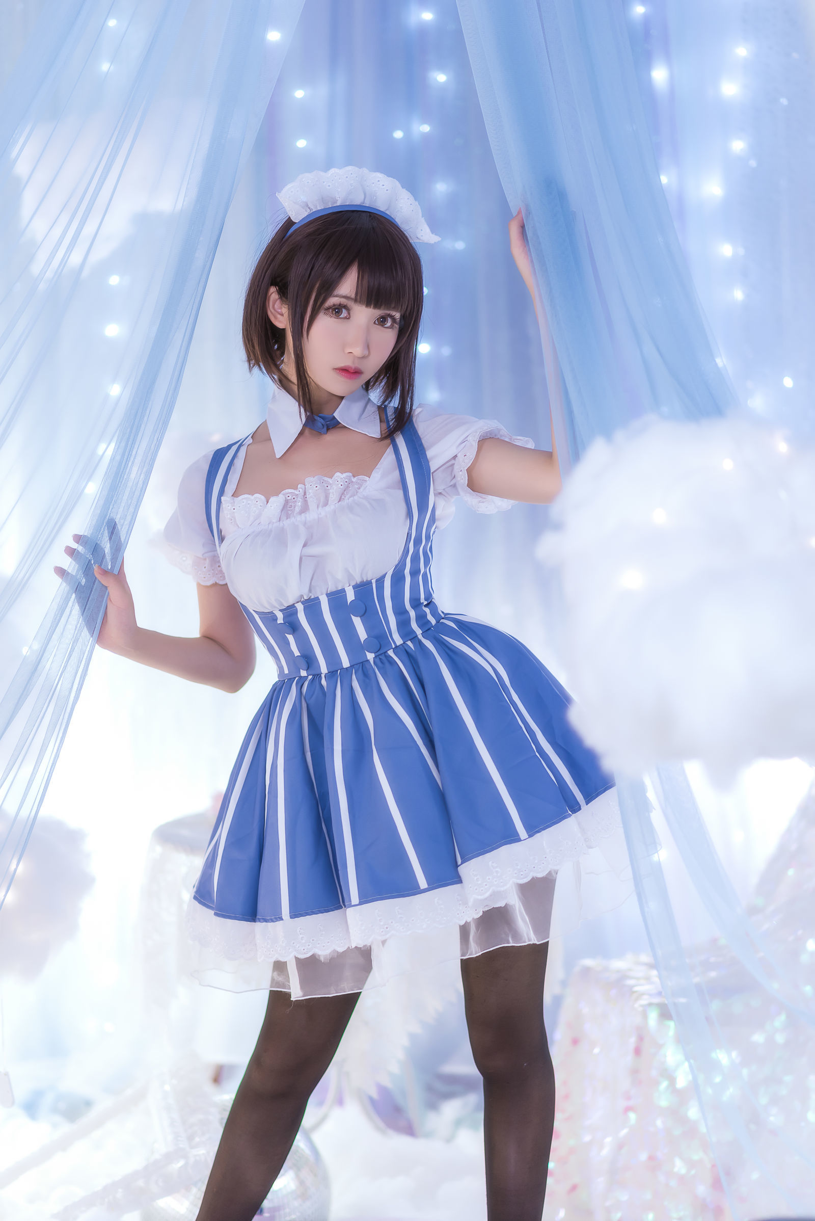 [萝莉COS] 鳗鱼霏儿 – 加藤惠 女仆 [19P]