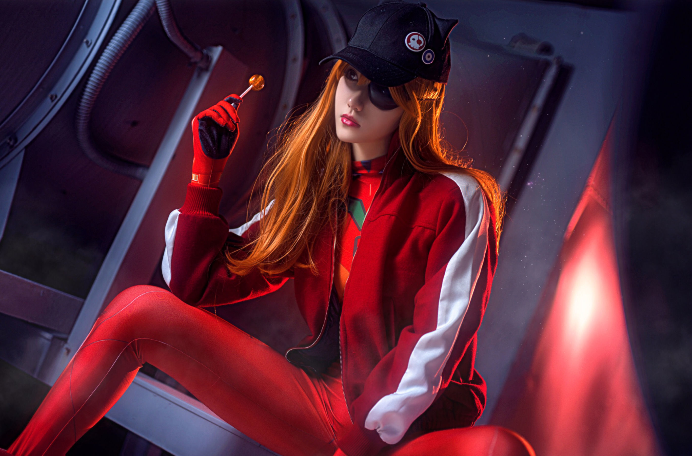 动漫博主南桃Momoko – 明日香战斗服 [18P]