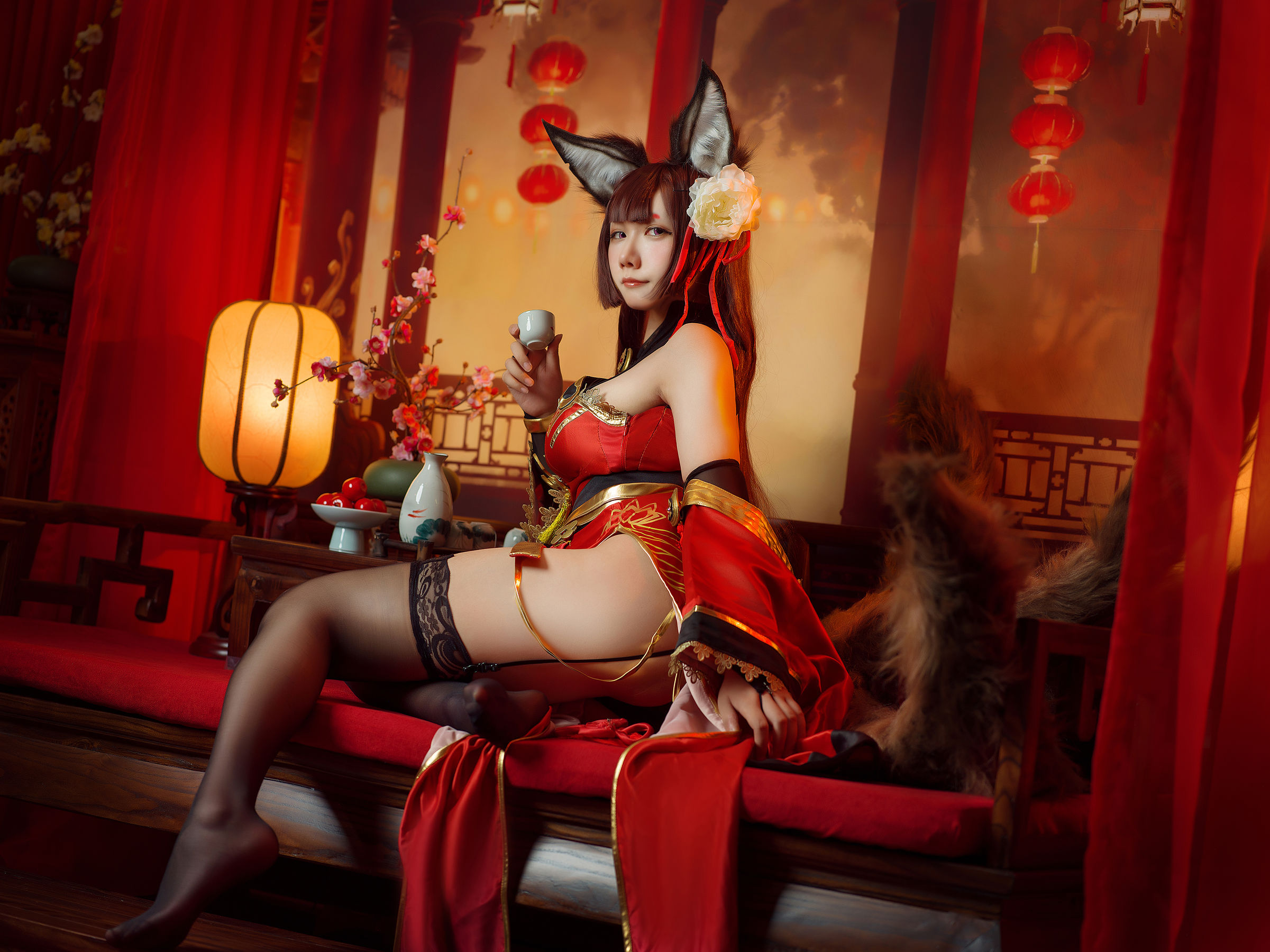 麻花麻花酱 – 天城旗袍 [20P]