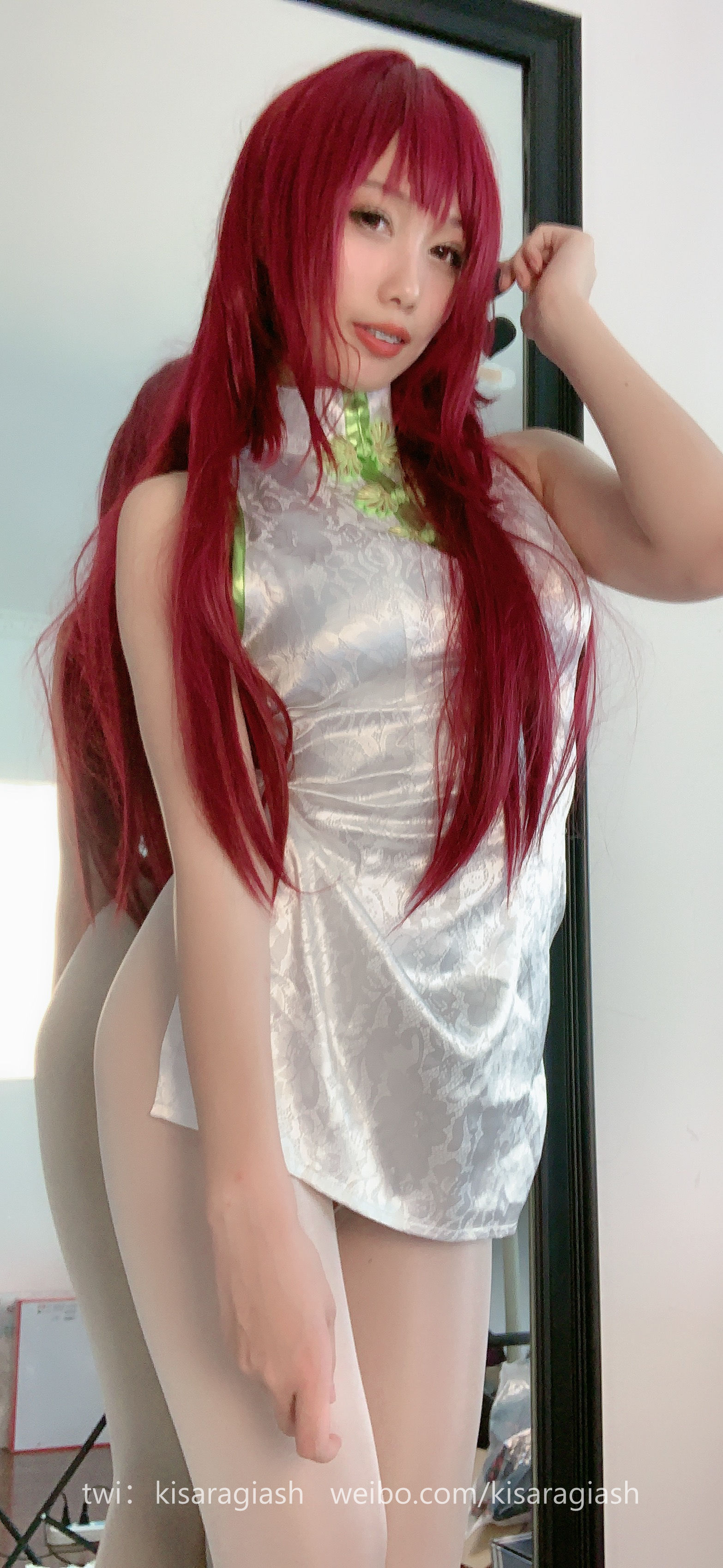 动漫博主如月灰 – 斯卡哈旗袍 [120P]