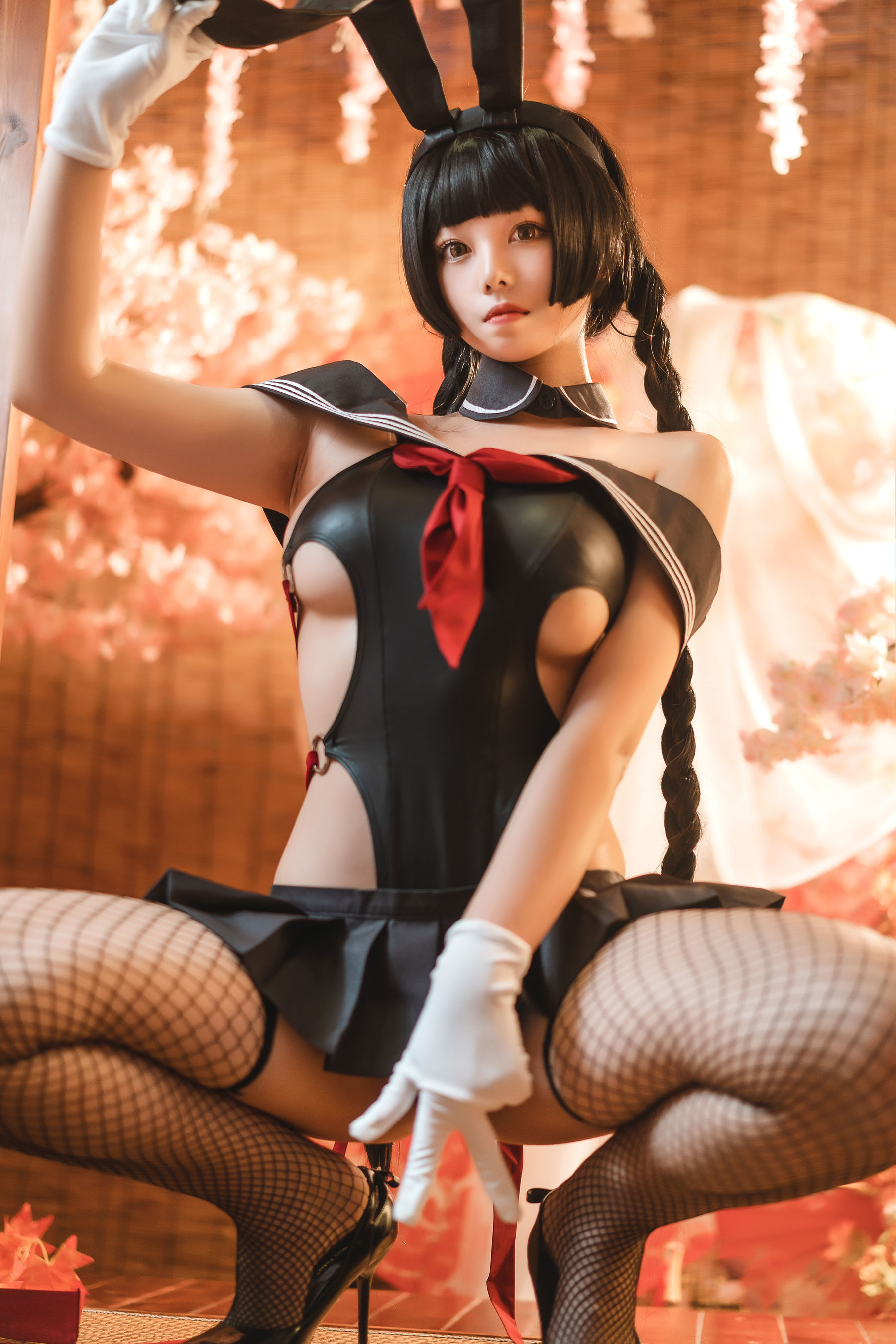 萌系小姐姐蜜汁猫裘 – 卯月桃子 [50P]