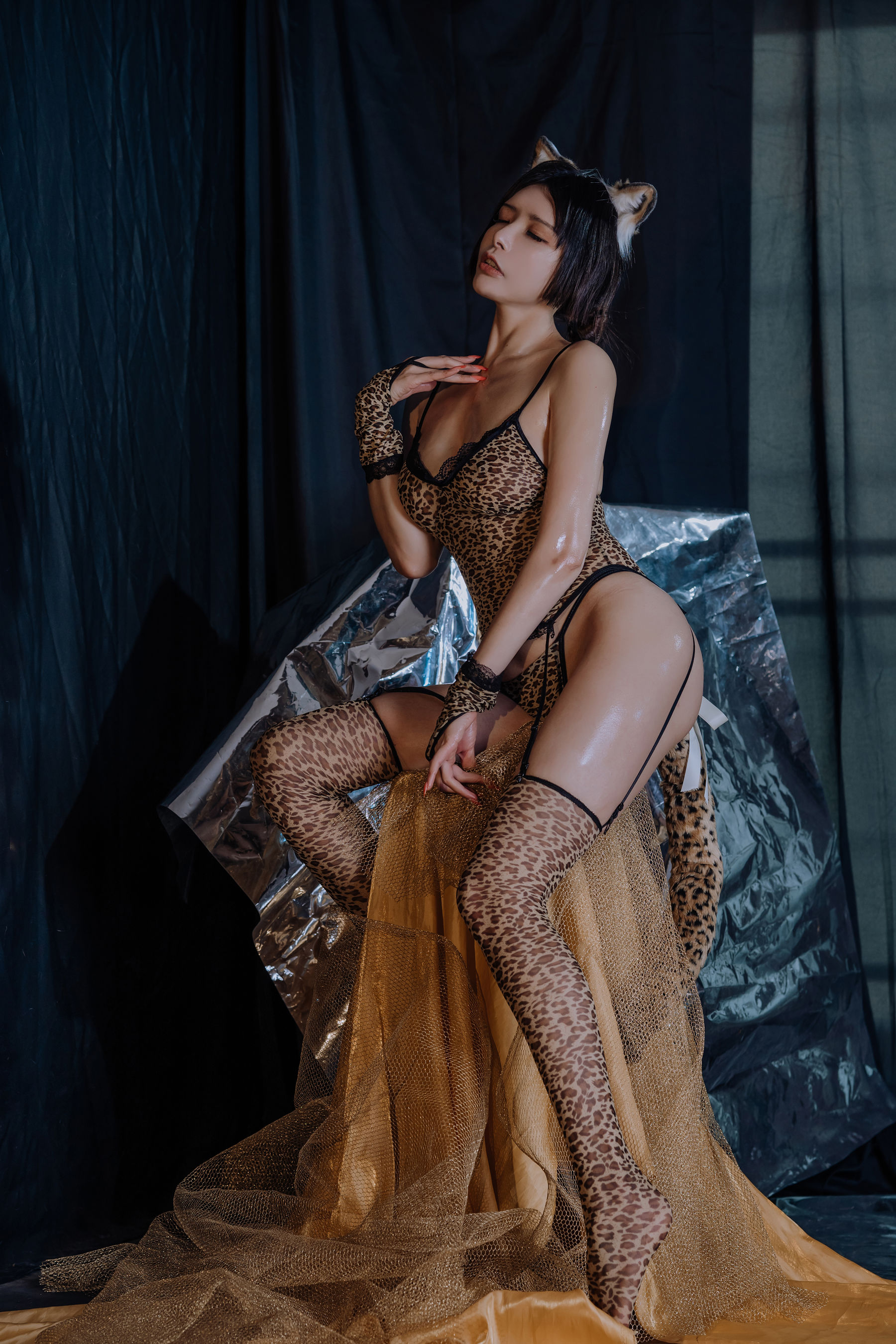 秋和柯基(夏小秋秋秋) – 兽耳娘 豹女 [45P]