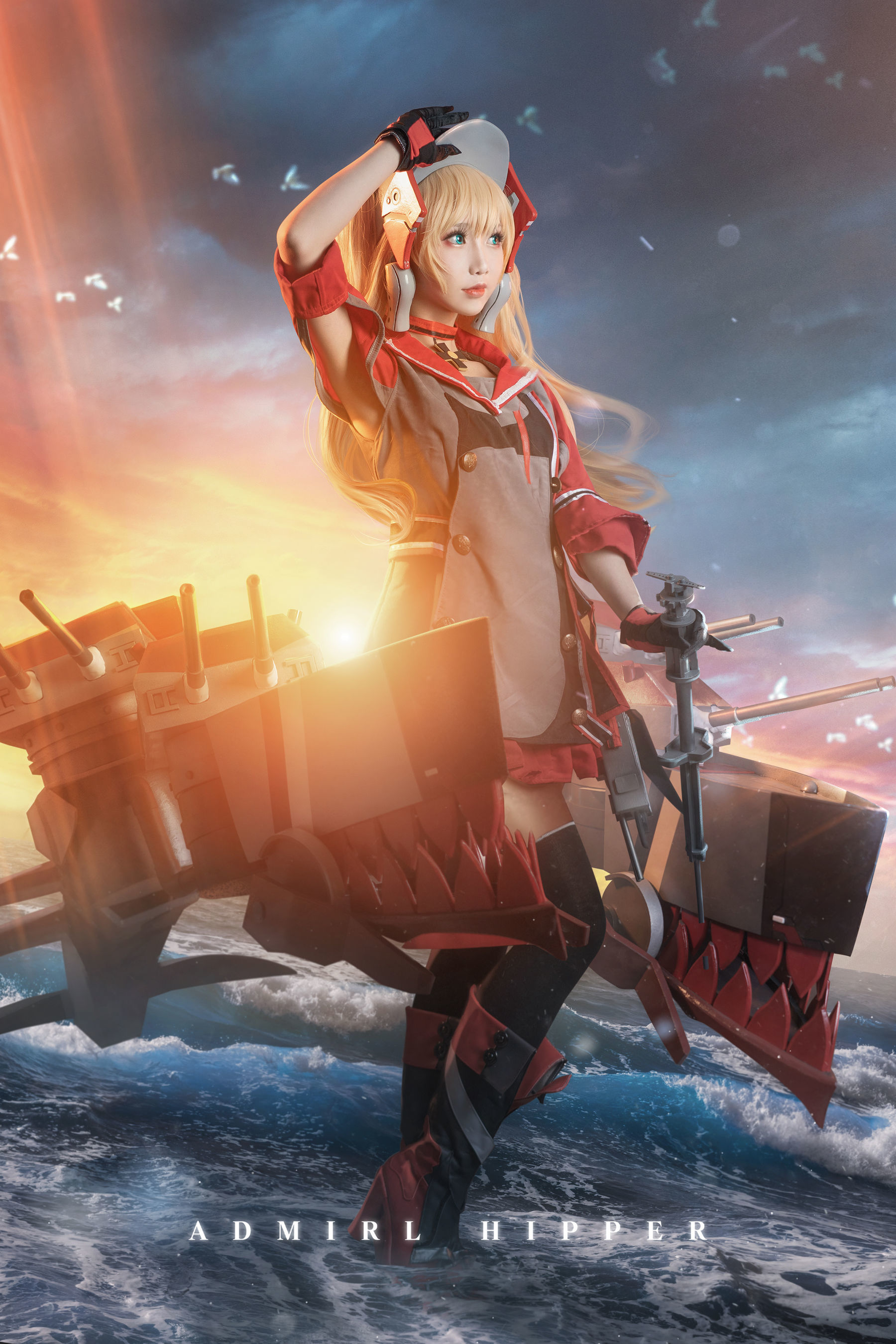 可爱人气Coser面饼仙儿 – 希佩尔上将 [9P]