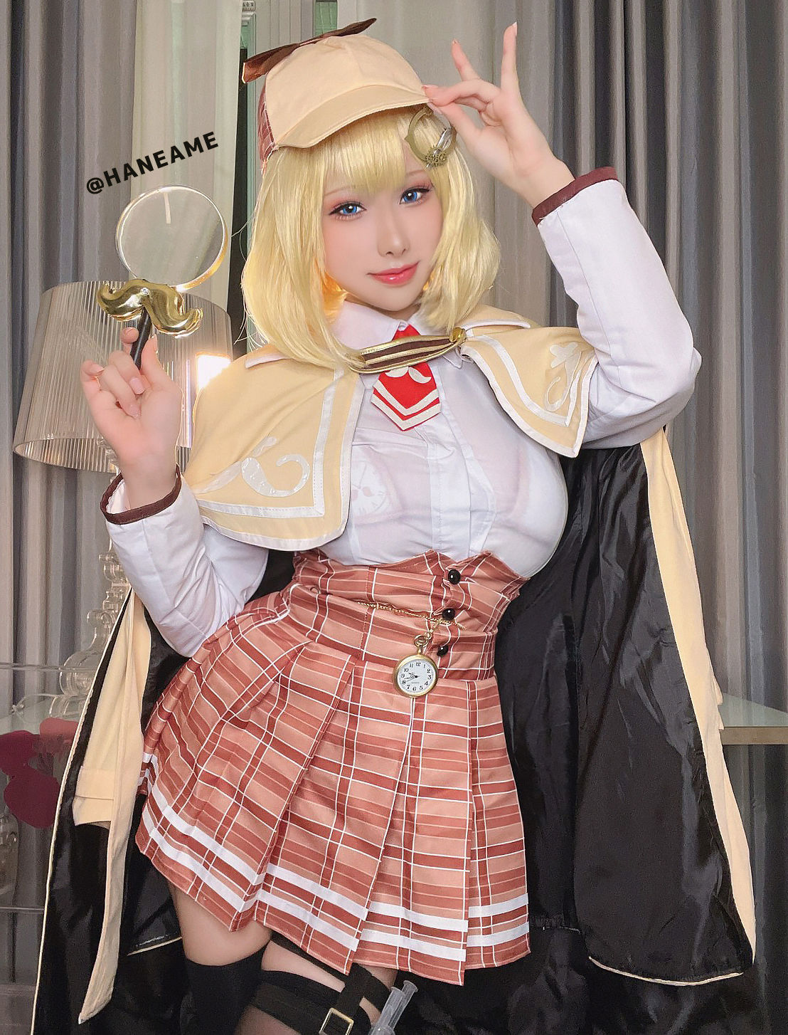 Hane Ame 雨波 – 阿米莉亚・华生 [34P]