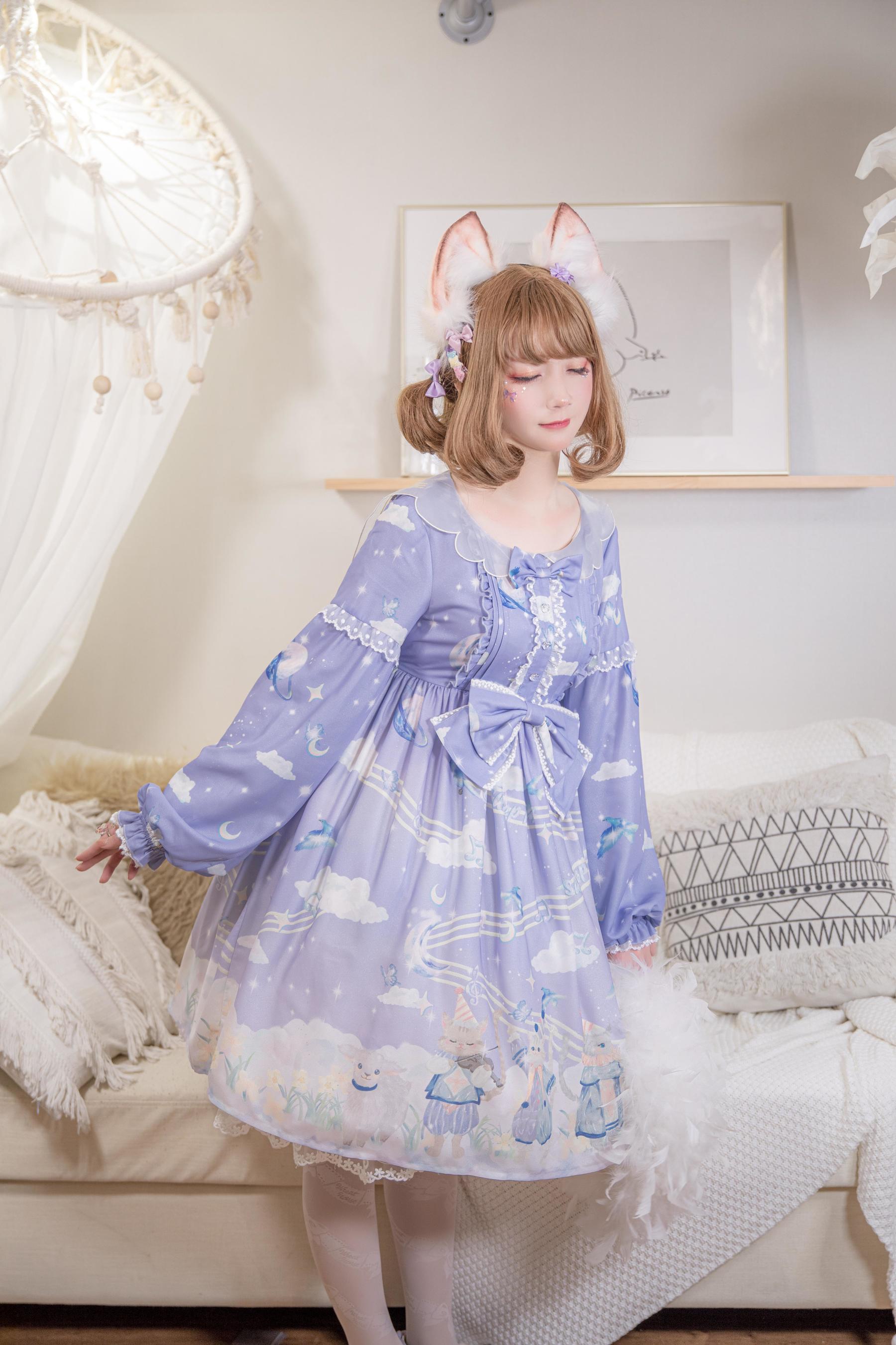 动漫博主弦音sic – Lolita乐队猫 [9P]