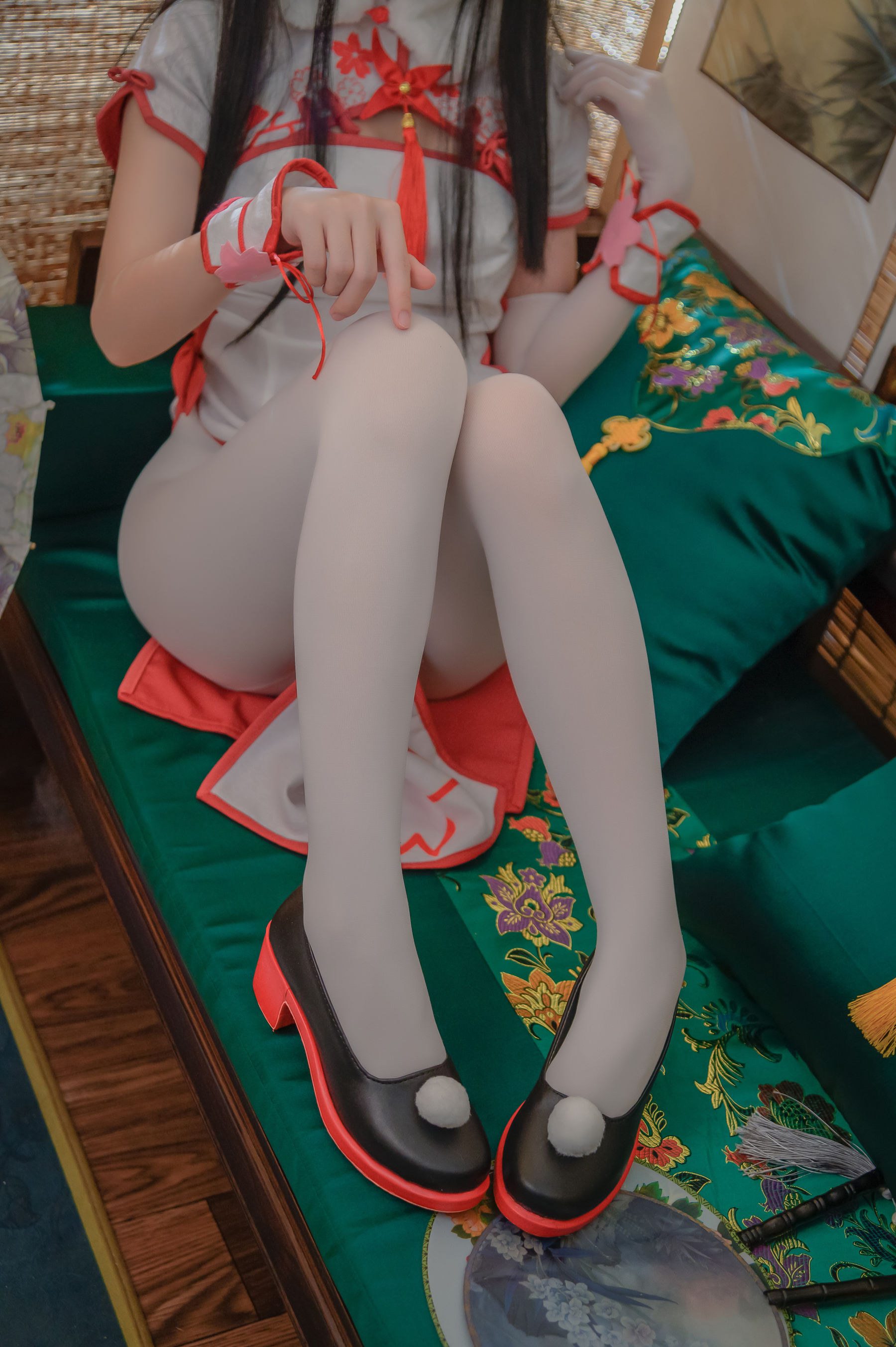 超人气Coser鳗鱼霏儿 碧蓝华裳 夕暮 [16P]