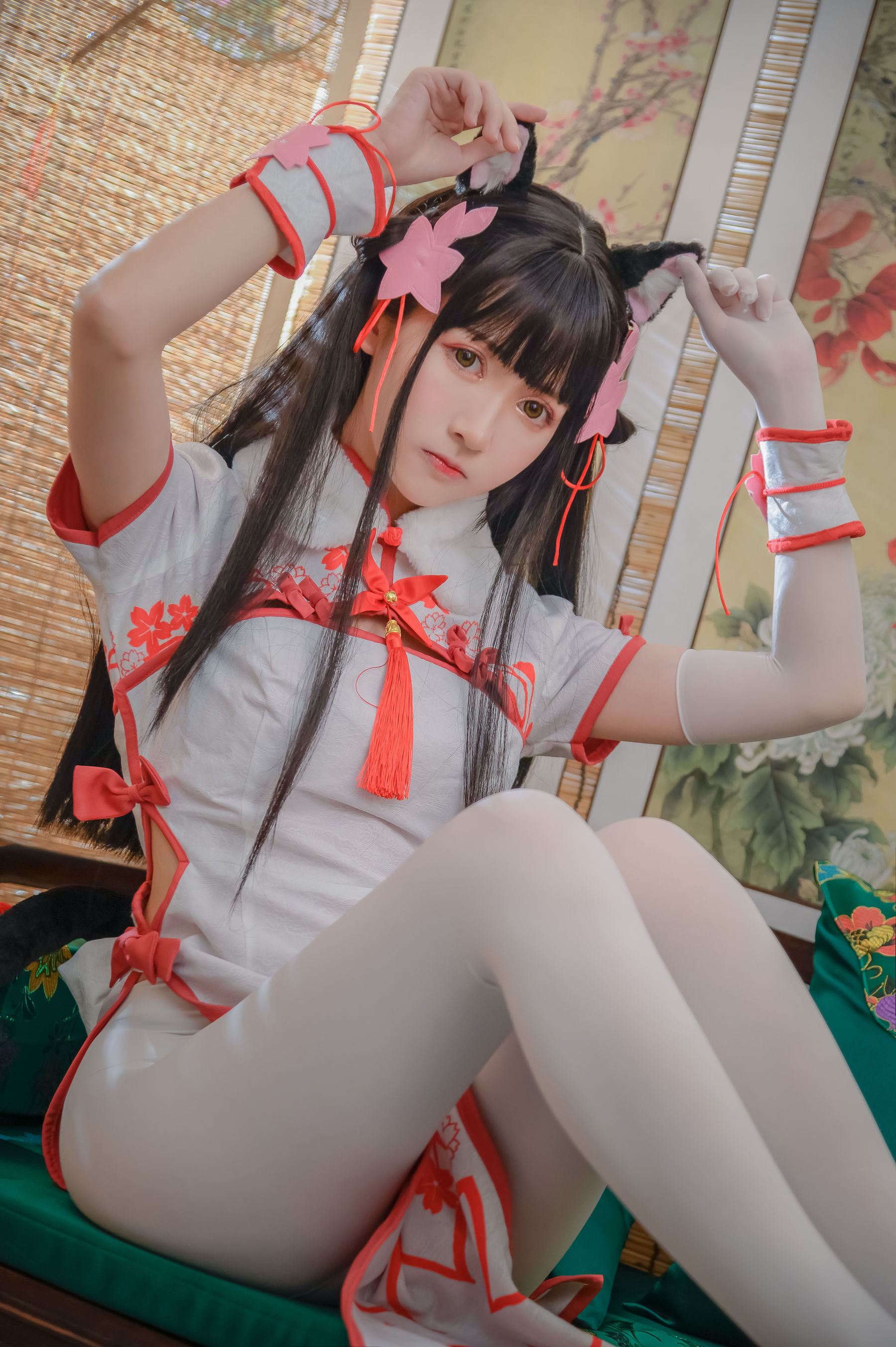 超人气Coser鳗鱼霏儿 碧蓝华裳 夕暮 [16P]