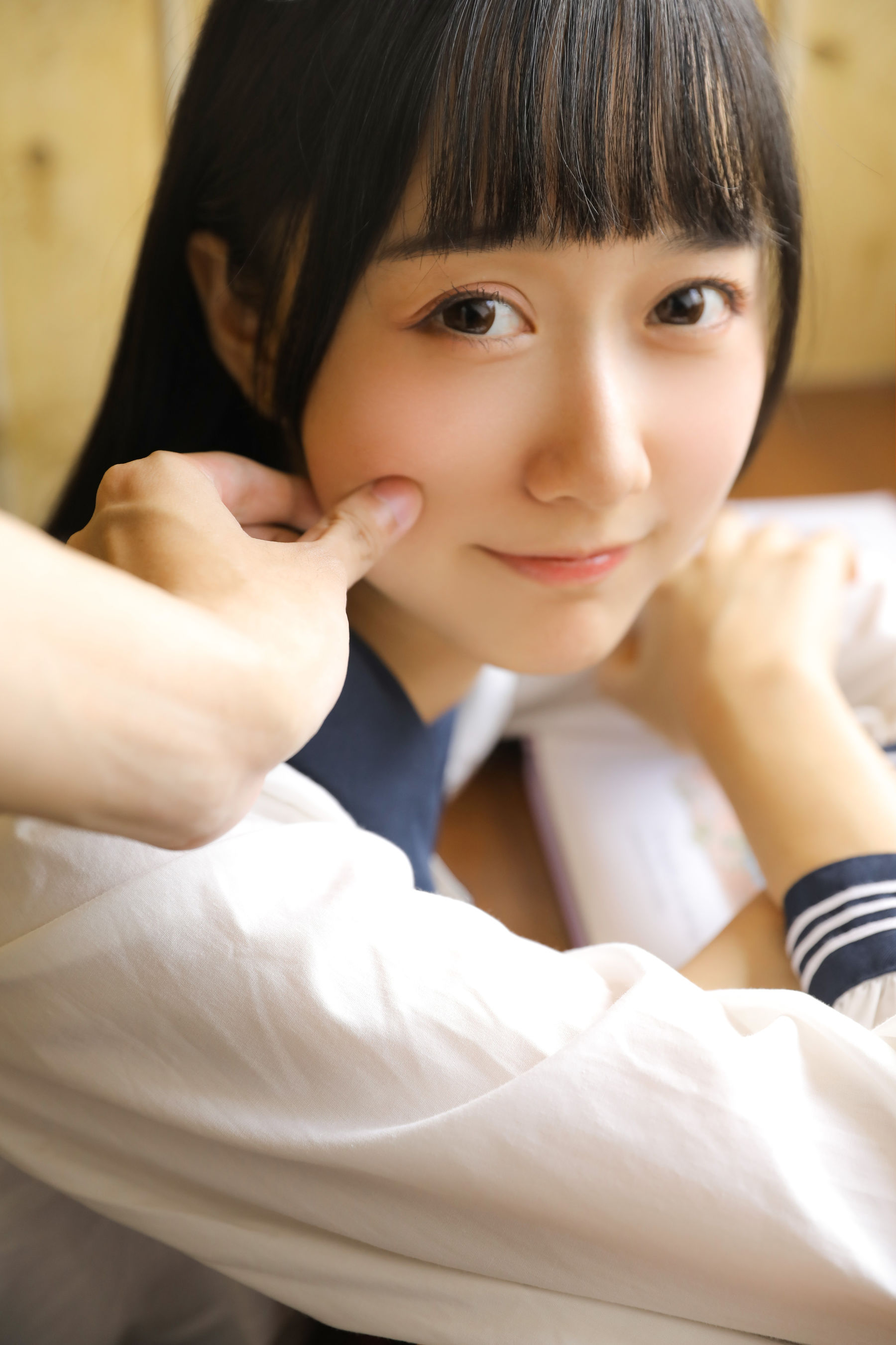 [萝莉COS] 木绵绵OwO – 绵相随 JK水手服 [32P]