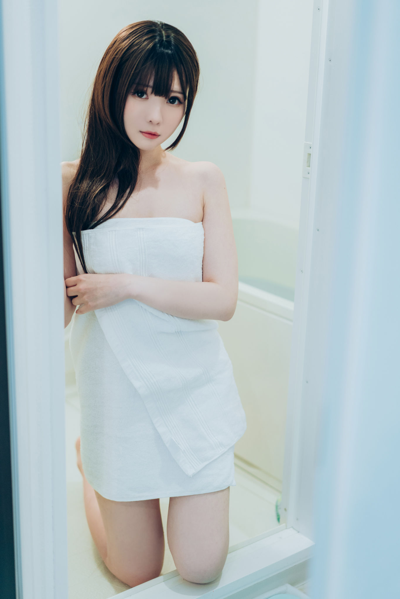 微博妹纸霜月shimo – SPRING [54P]