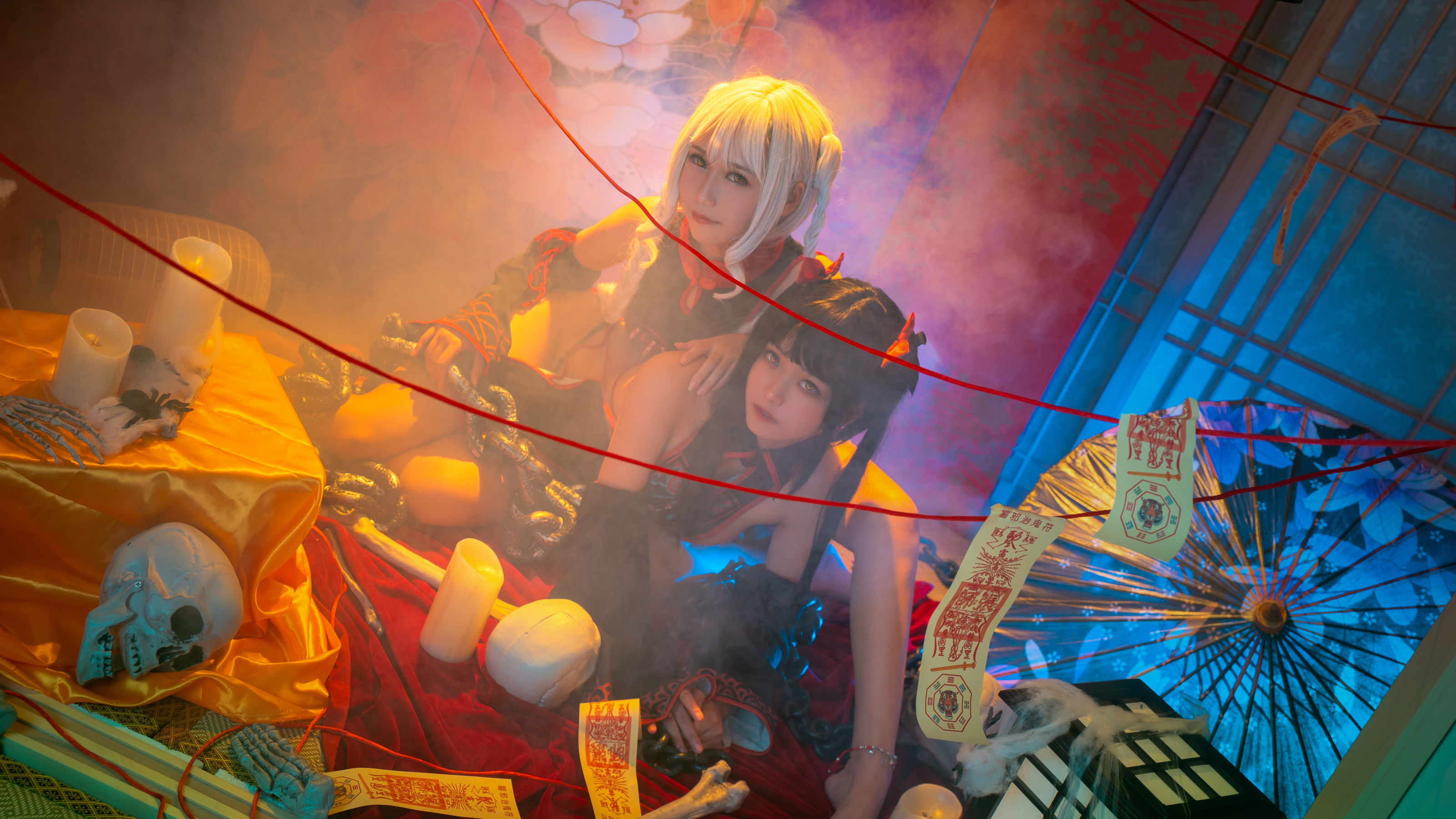 动漫博主lovely呆玄 – 双人僵尸 [33P]