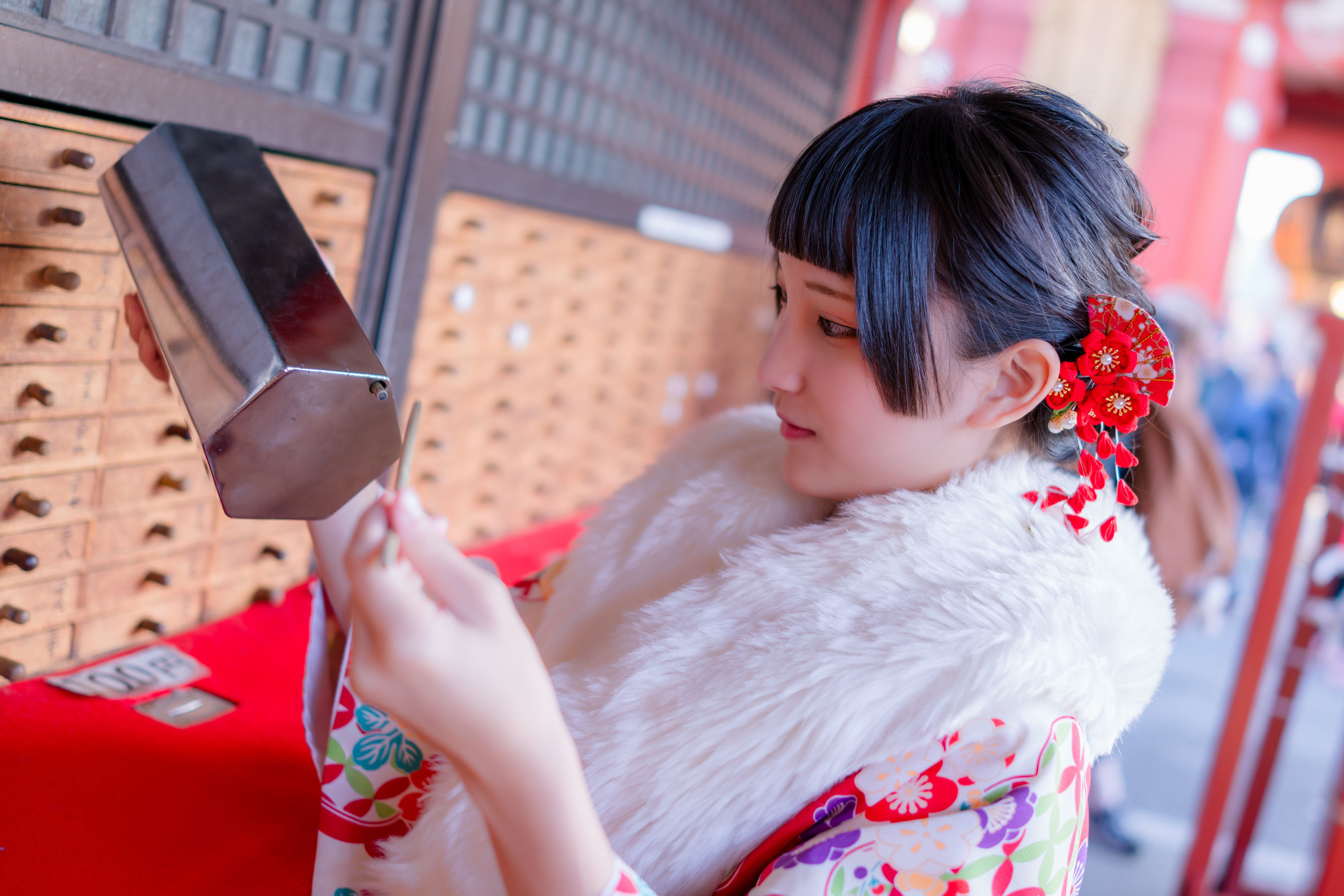 [Fantasy Factory] 小丁Cosplay – 和服 猫女女仆 [70P]