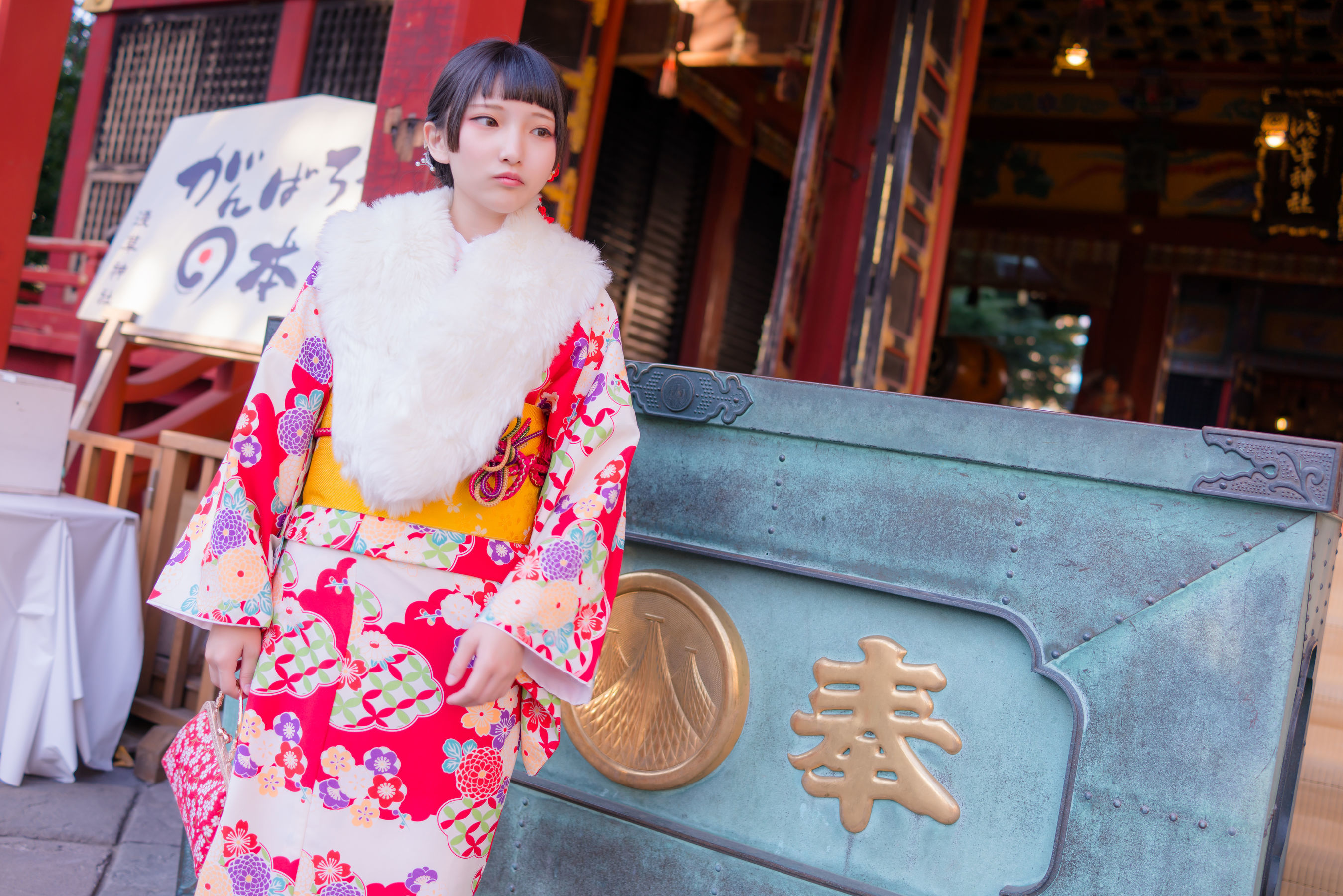 [Fantasy Factory] 小丁Cosplay – 和服 猫女女仆 [70P]