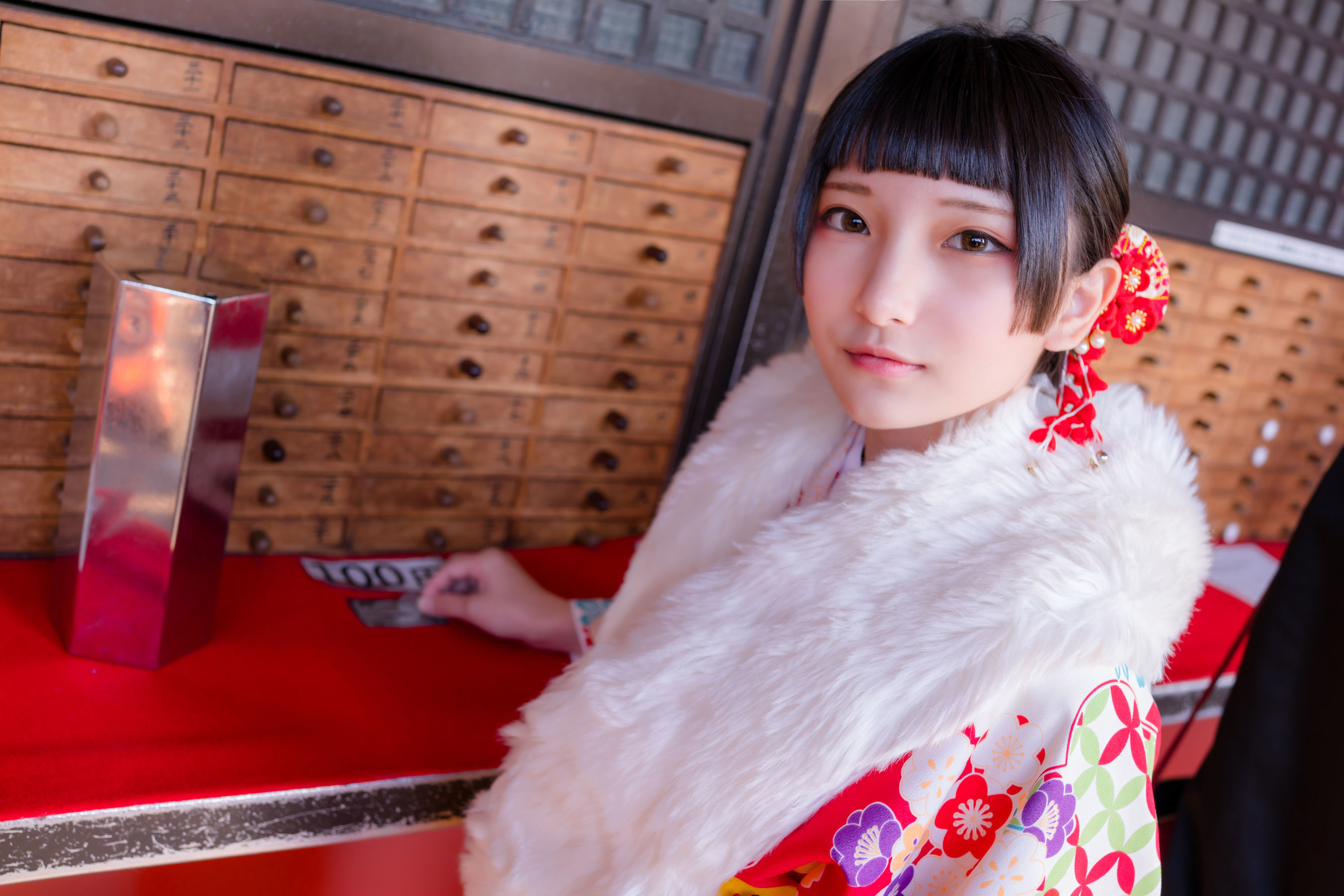 [Fantasy Factory] 小丁Cosplay – 和服 猫女女仆 [70P]