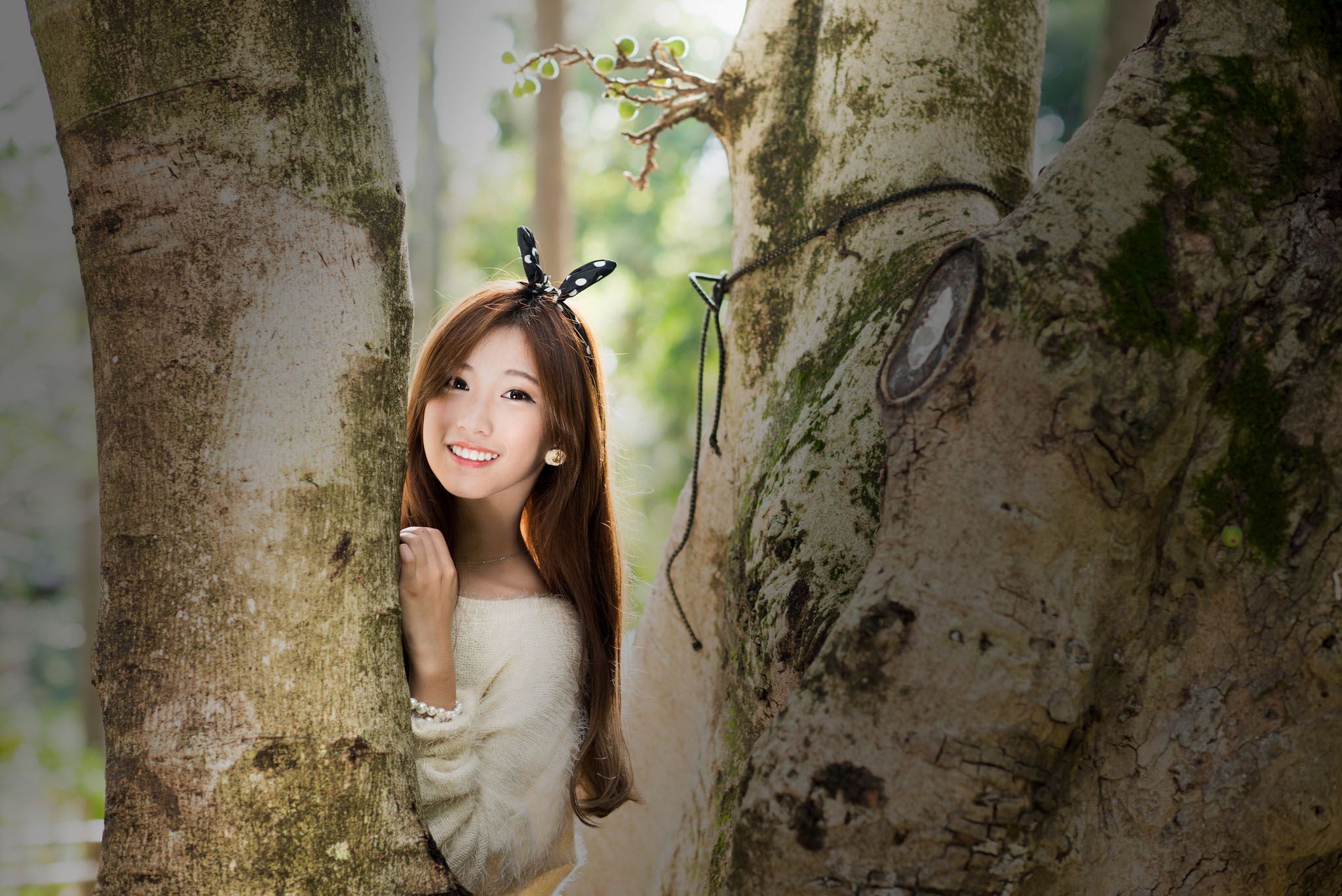 宅男女神张楚珊《外拍甜美蝴蝶节妹子》 [50P]