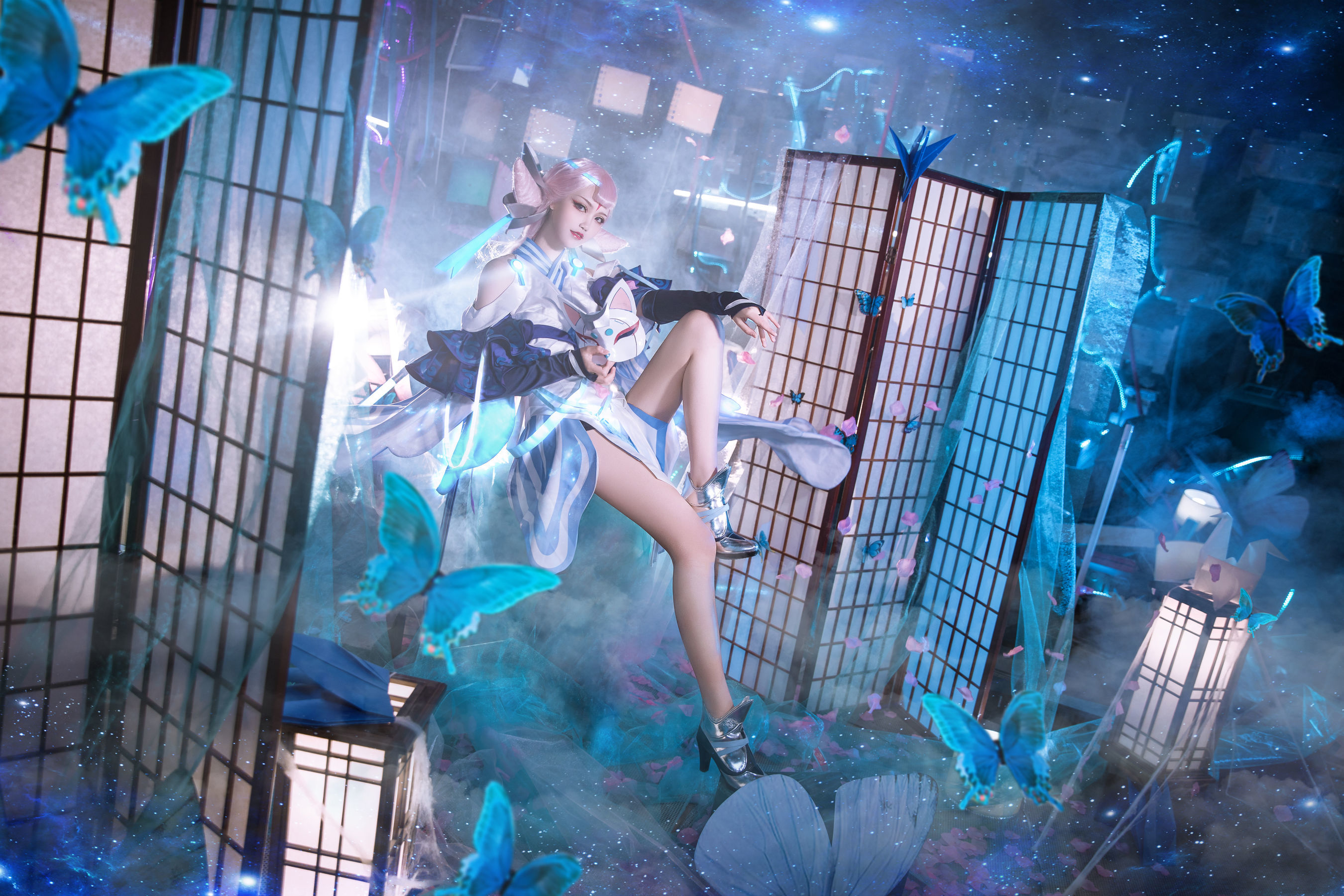 人气coser戚顾儿MIKI 王者荣耀 貂蝉 [19P]