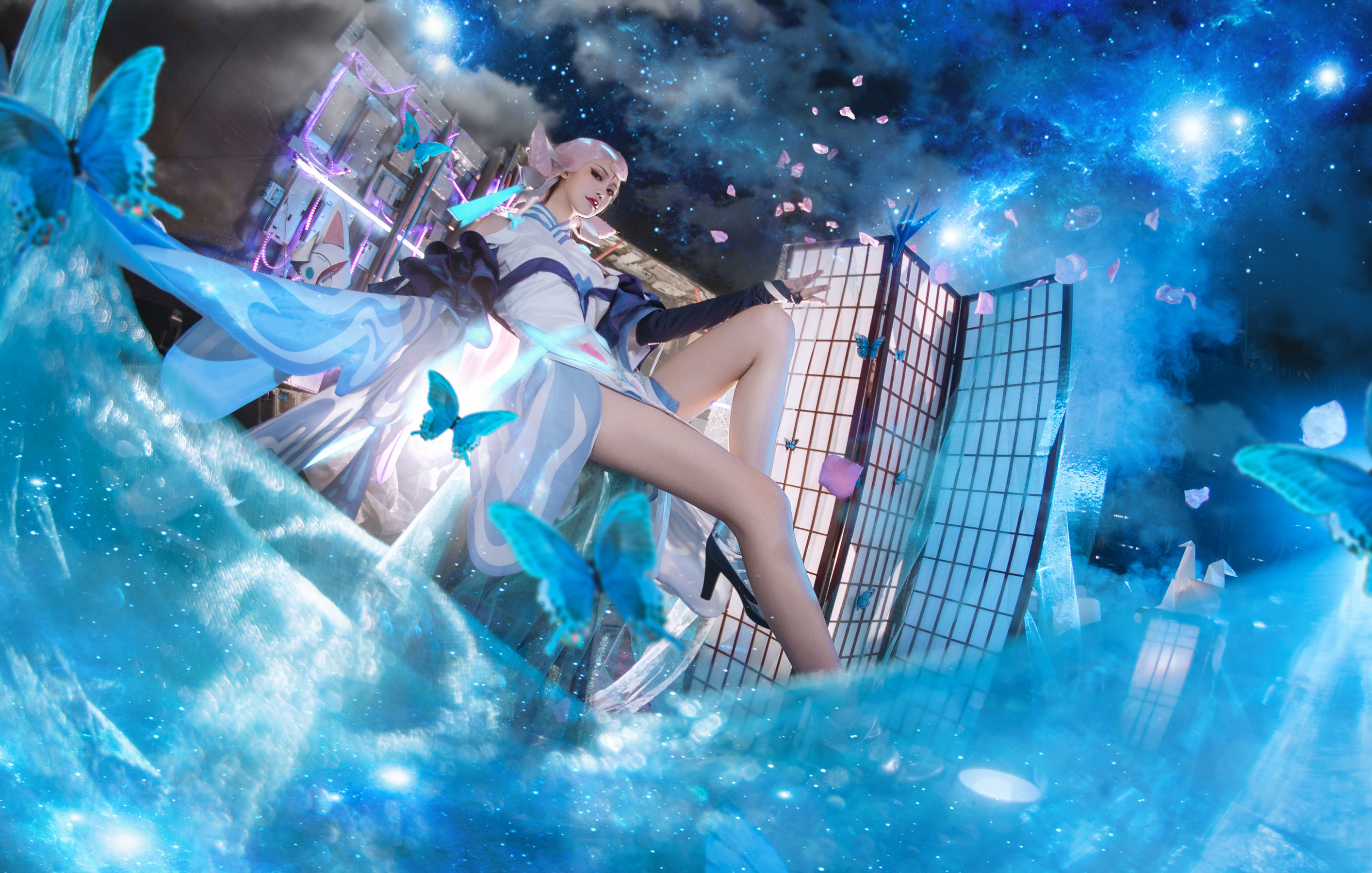 人气coser戚顾儿MIKI 王者荣耀 貂蝉 [19P] 插图9