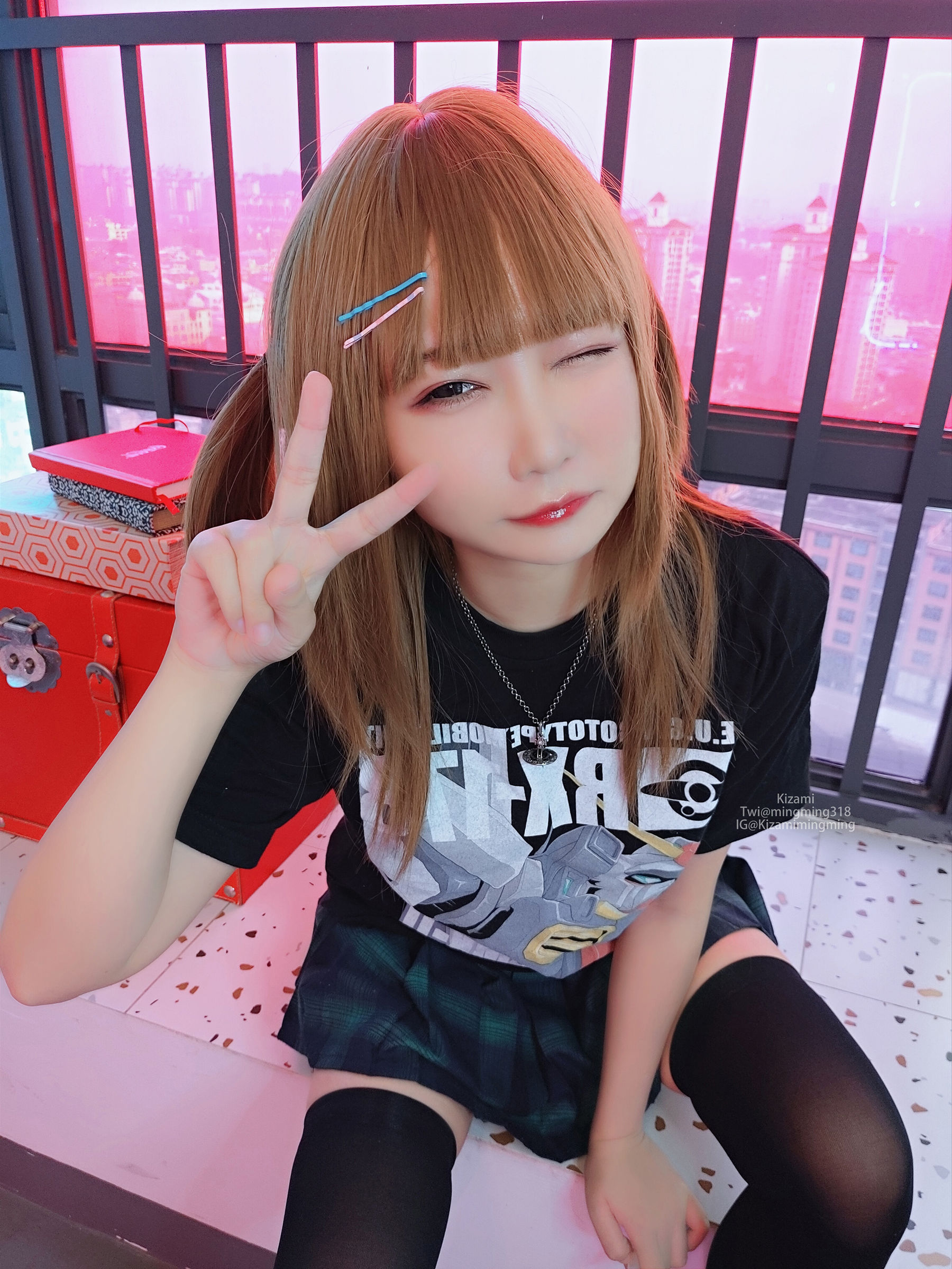 [銘銘Kizami] fantia 2021-10-21 やや不良気味の少女 [80P]