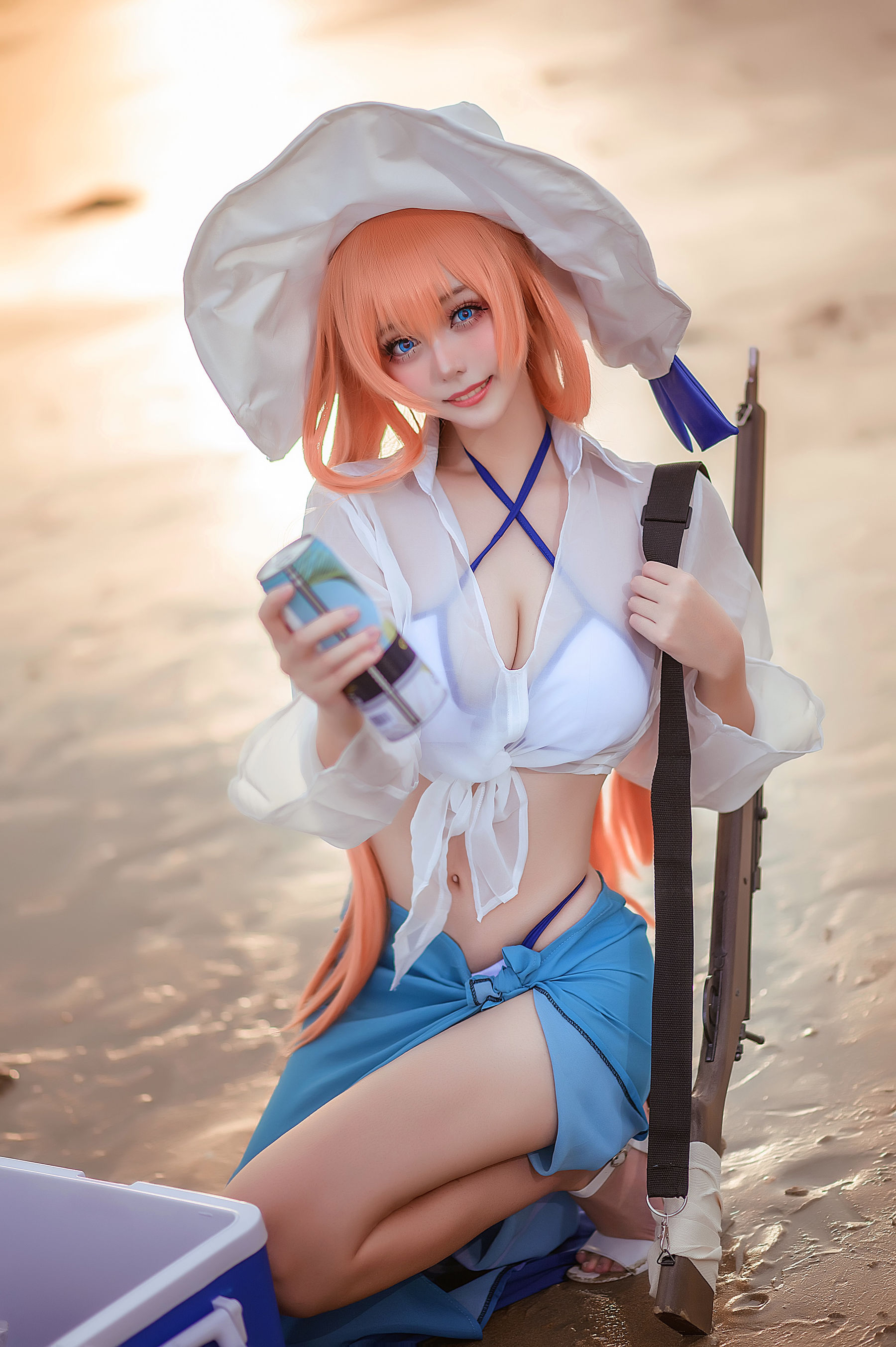 萌妹菌烨tako 春田泳装 [9P]