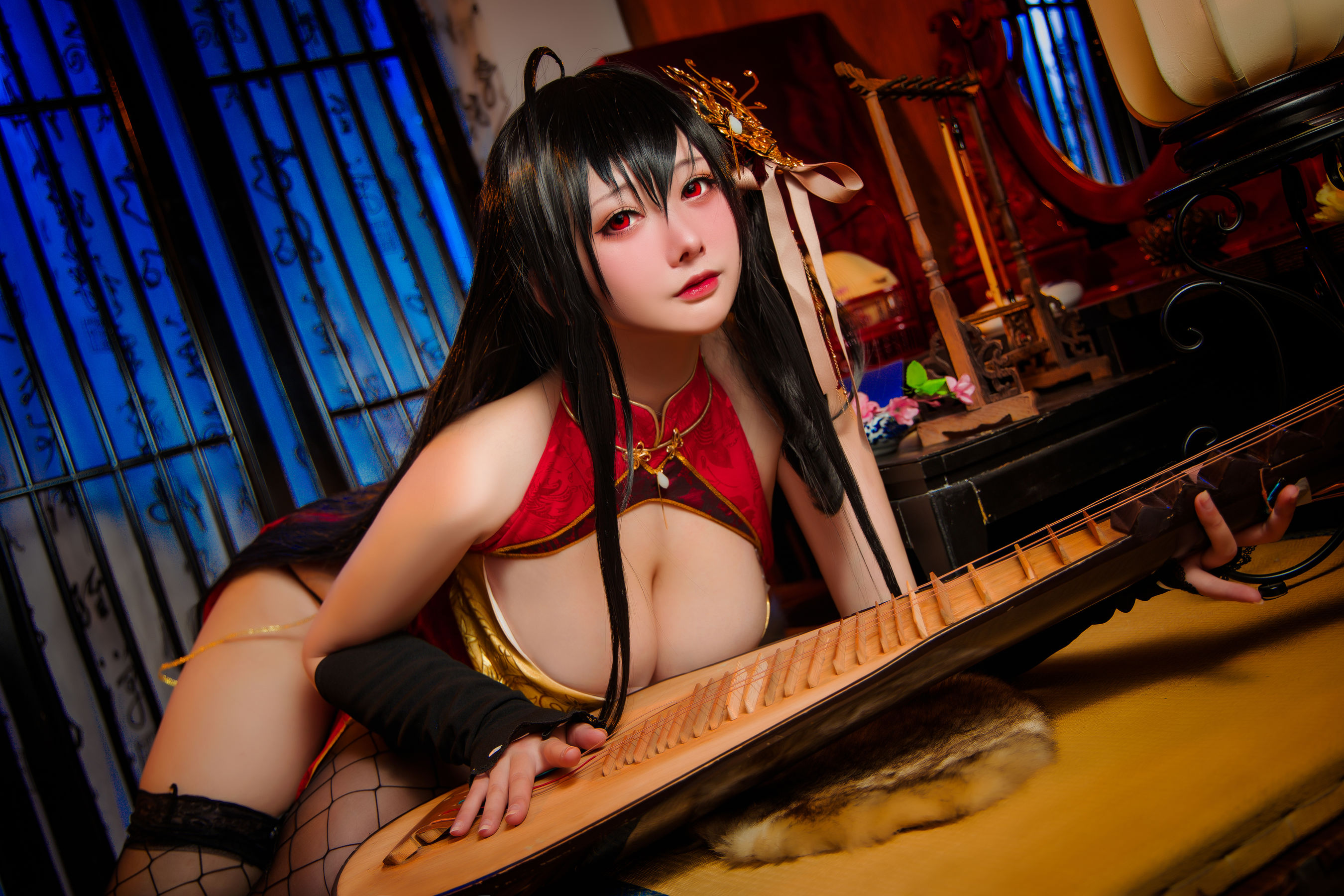 高颜值coser念念_D – 大凤旗袍 [20P]