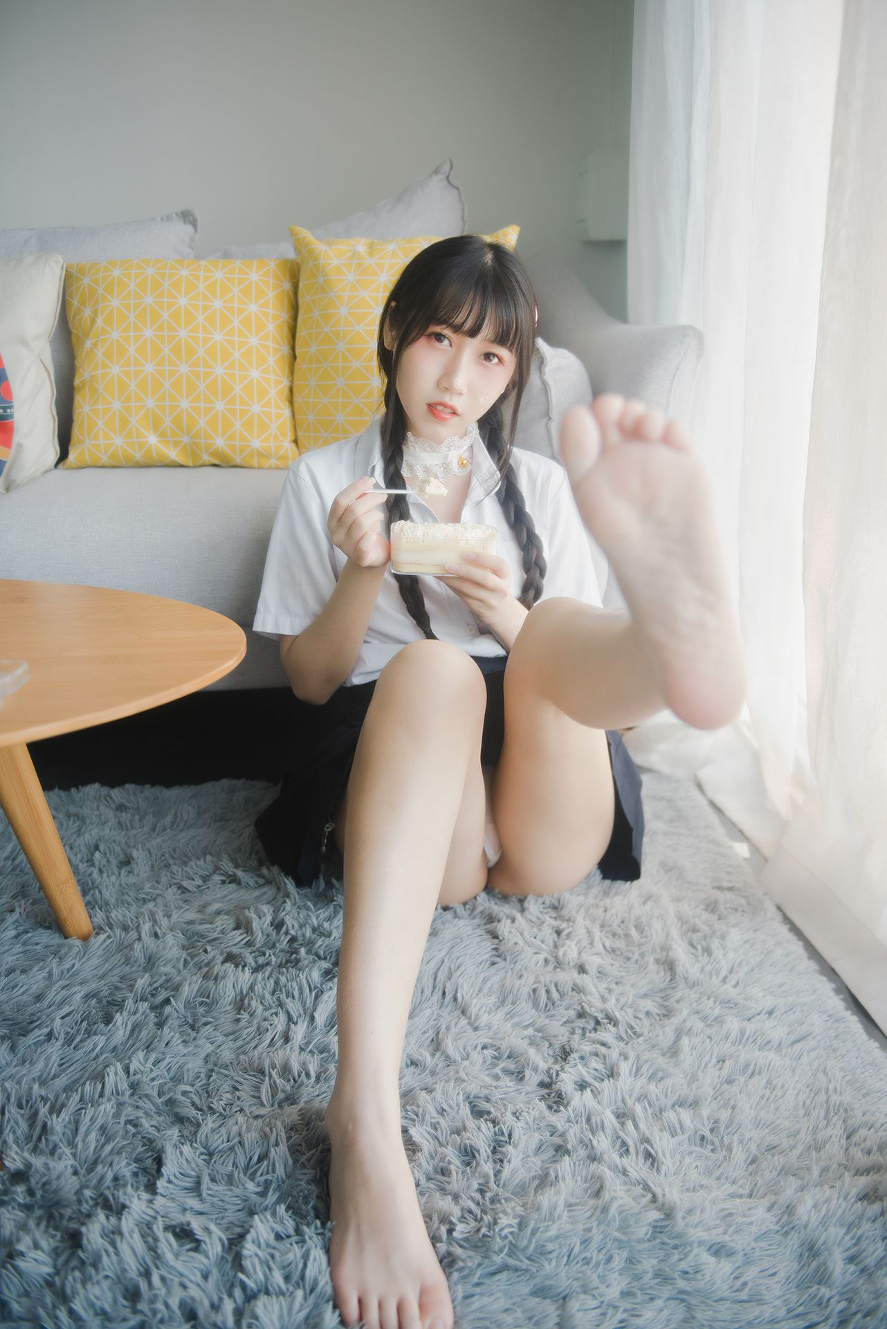 微博人气Coser不呆猫 – 奶油少女 [61P]