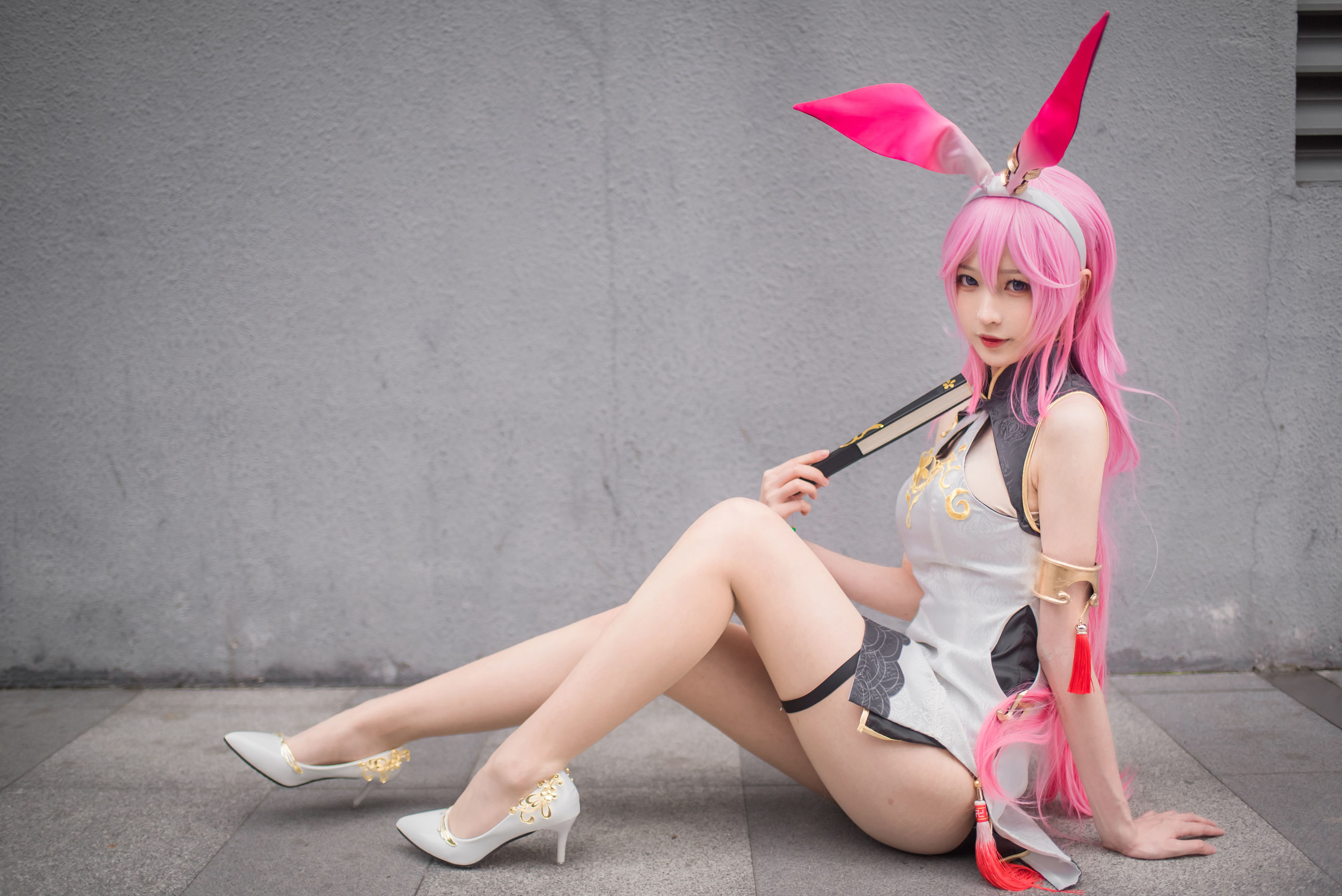 [萝莉COS] 南宫 – 粉红兔女郎 [9P]