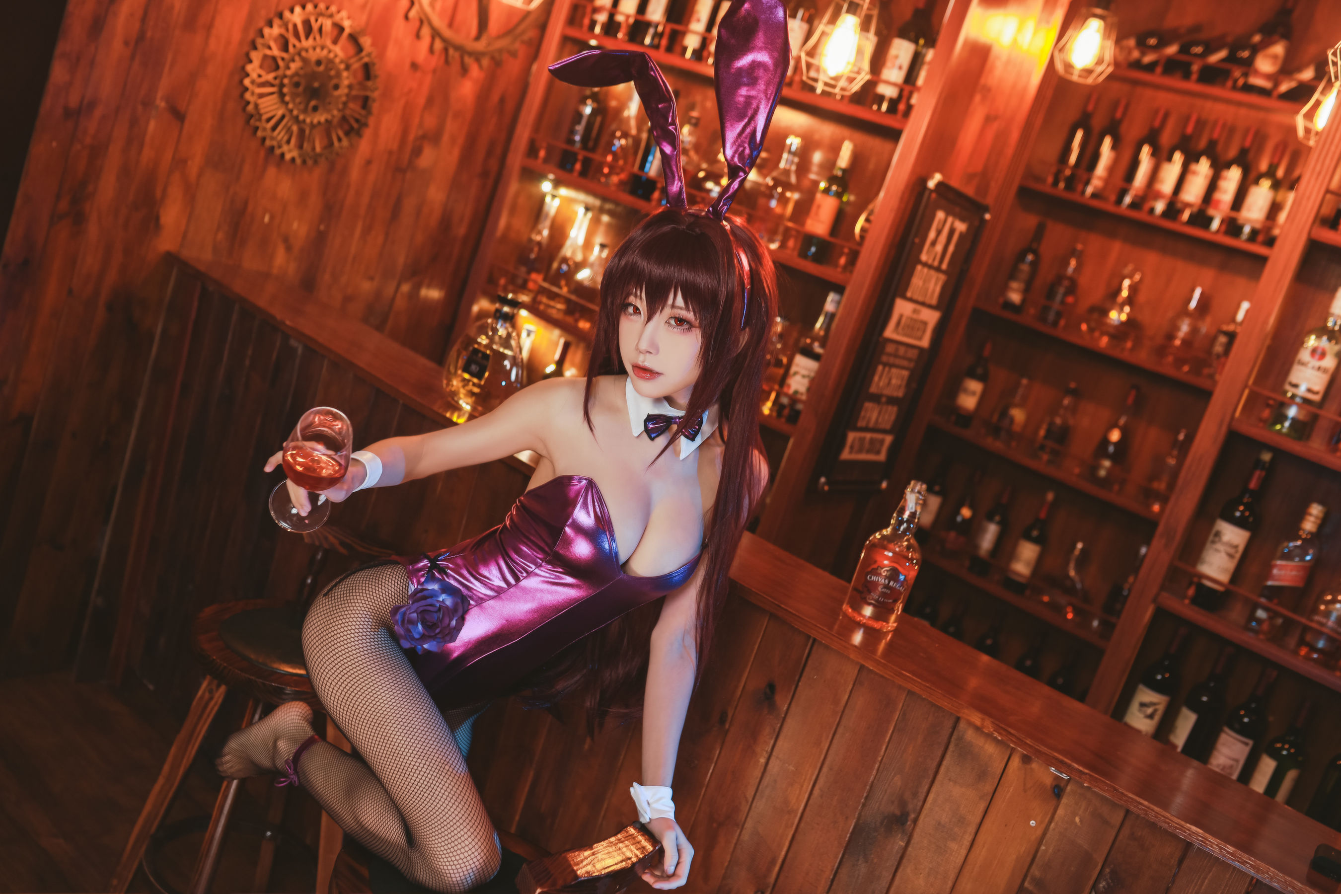 [Cosplay写真] 动漫博主水淼aqua – 斯卡哈 [60P]