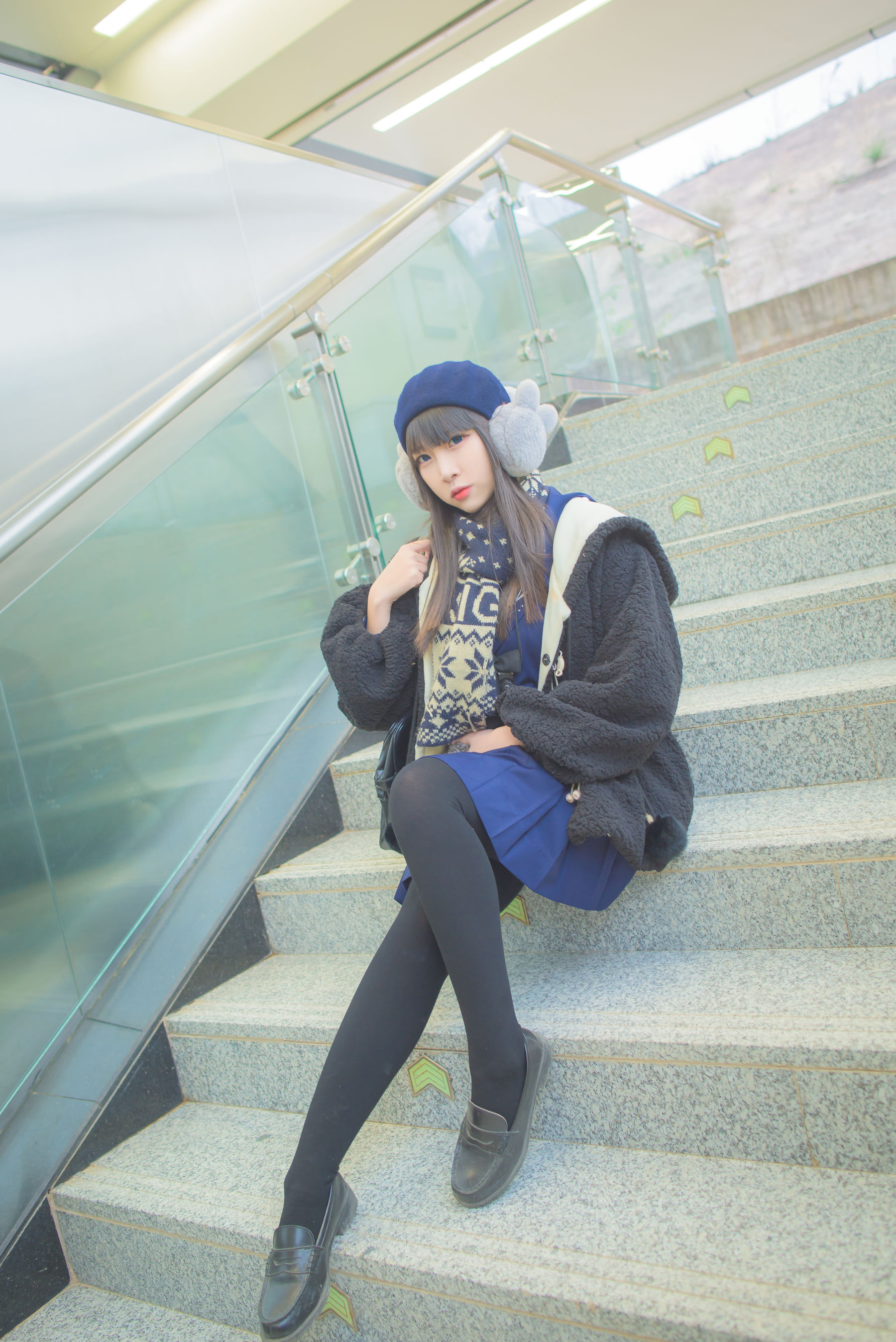 [Cosplay写真] 人气Coser二佐Nisa – 初春外拍 [9P]