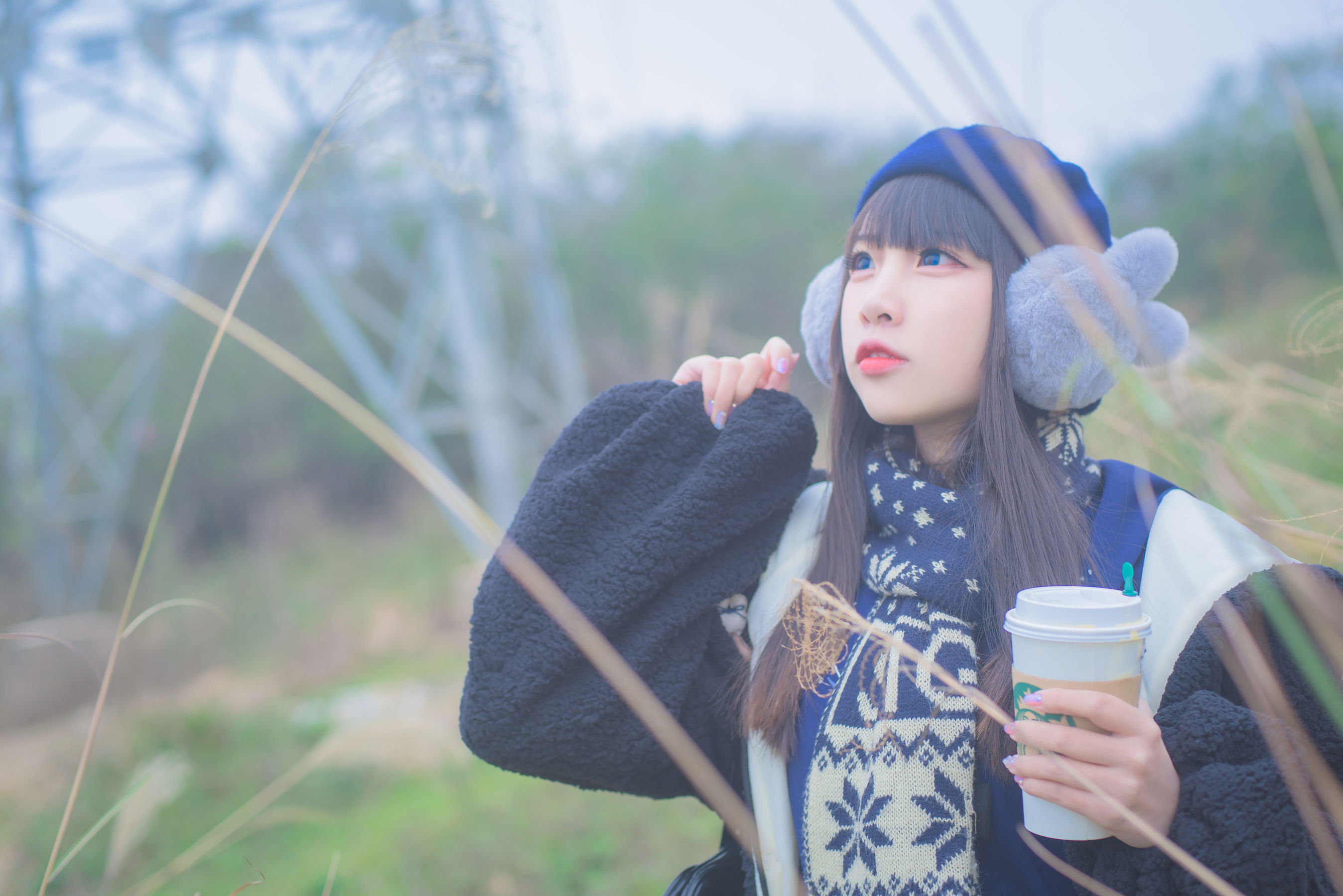 [Cosplay写真] 人气Coser二佐Nisa – 初春外拍 [9P]