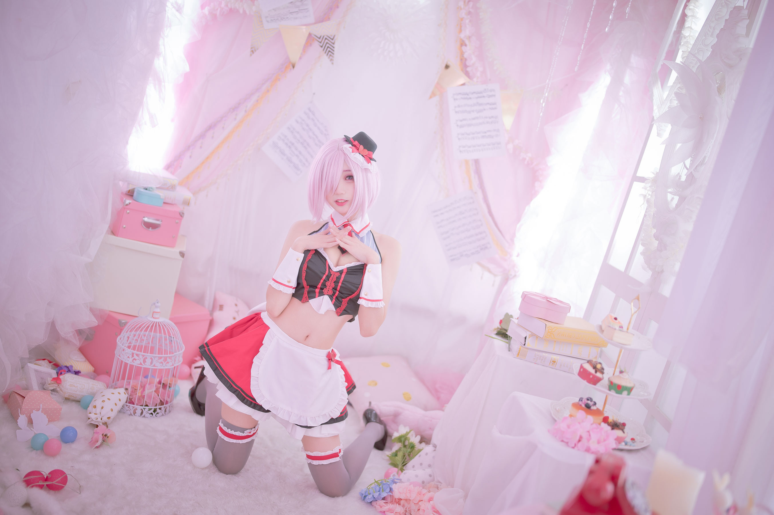 周叽是可爱兔兔 – 玛修情人节 [24P]