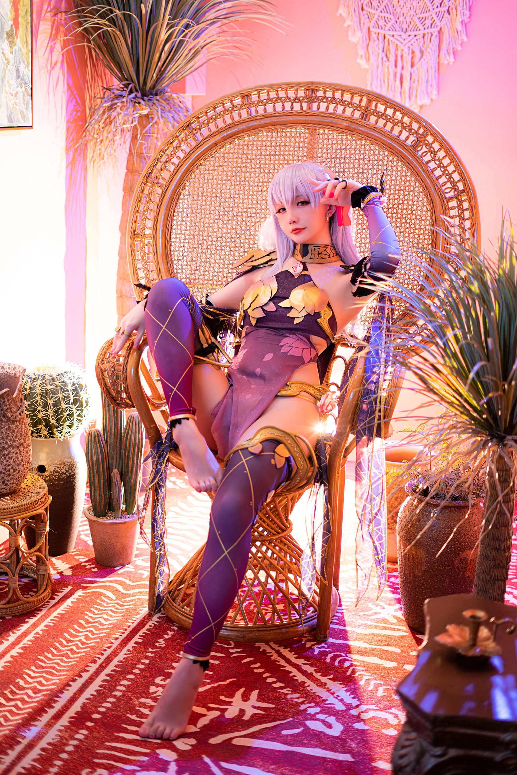 Coser小姐姐星之迟迟 – 秘密花园 伽摩 [19P]