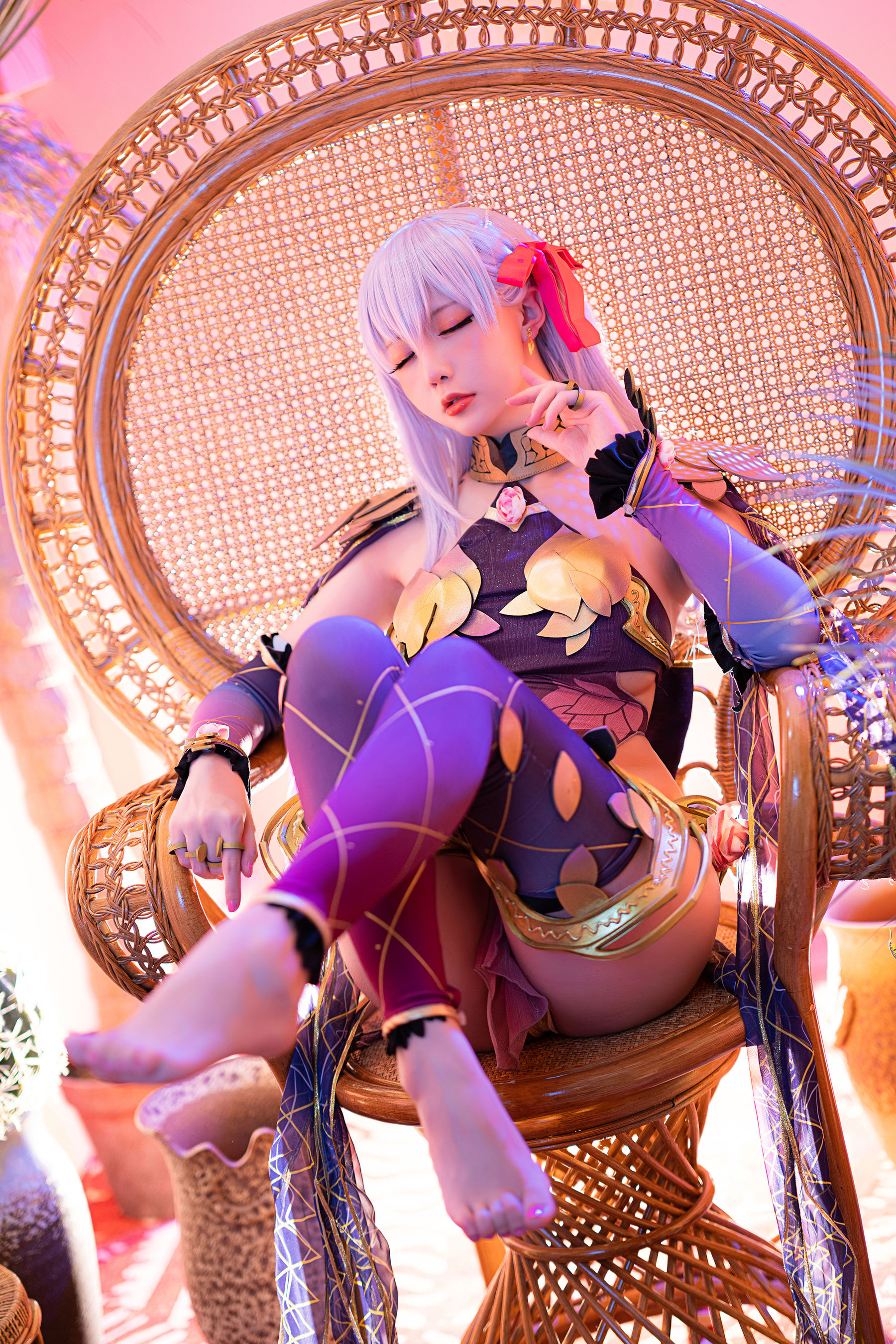 Coser小姐姐星之迟迟 – 秘密花园 伽摩 [19P]