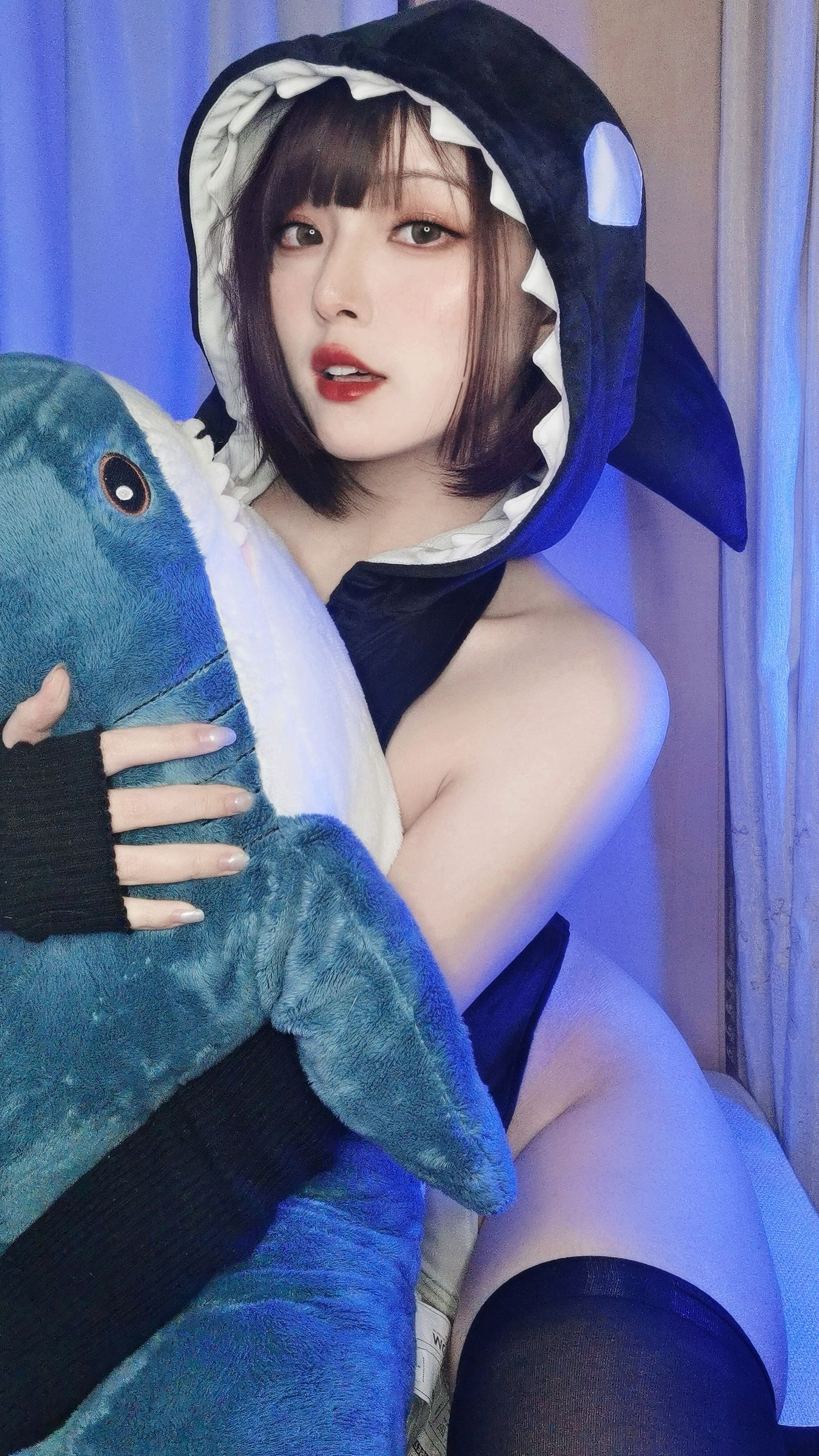 Natsuko夏夏子 – 虎鲸 自摄 [25P]